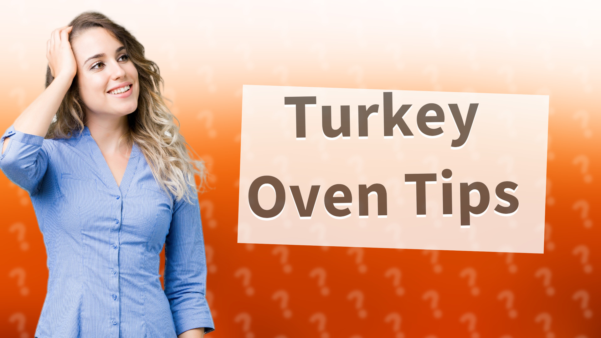 Turkey Oven Tips