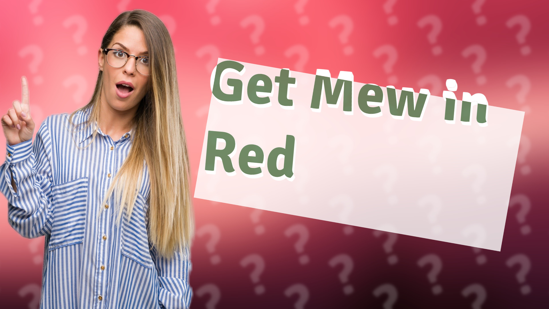 Get Mew in Red