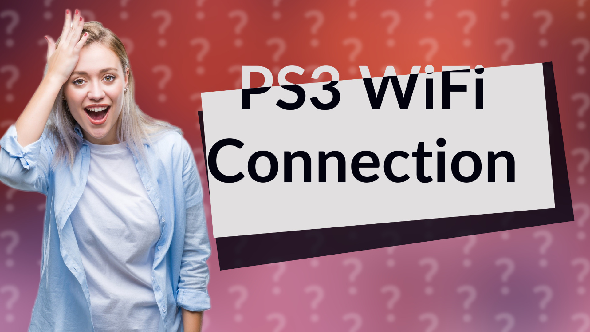 PS3 WiFi Connection