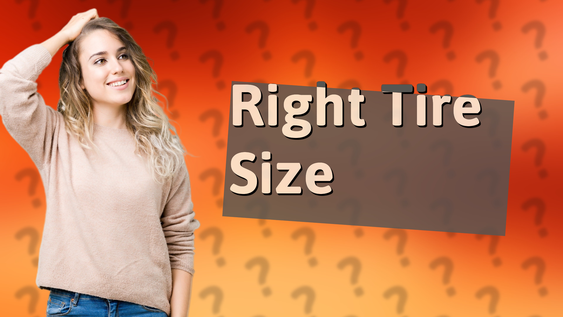 Right Tire Size