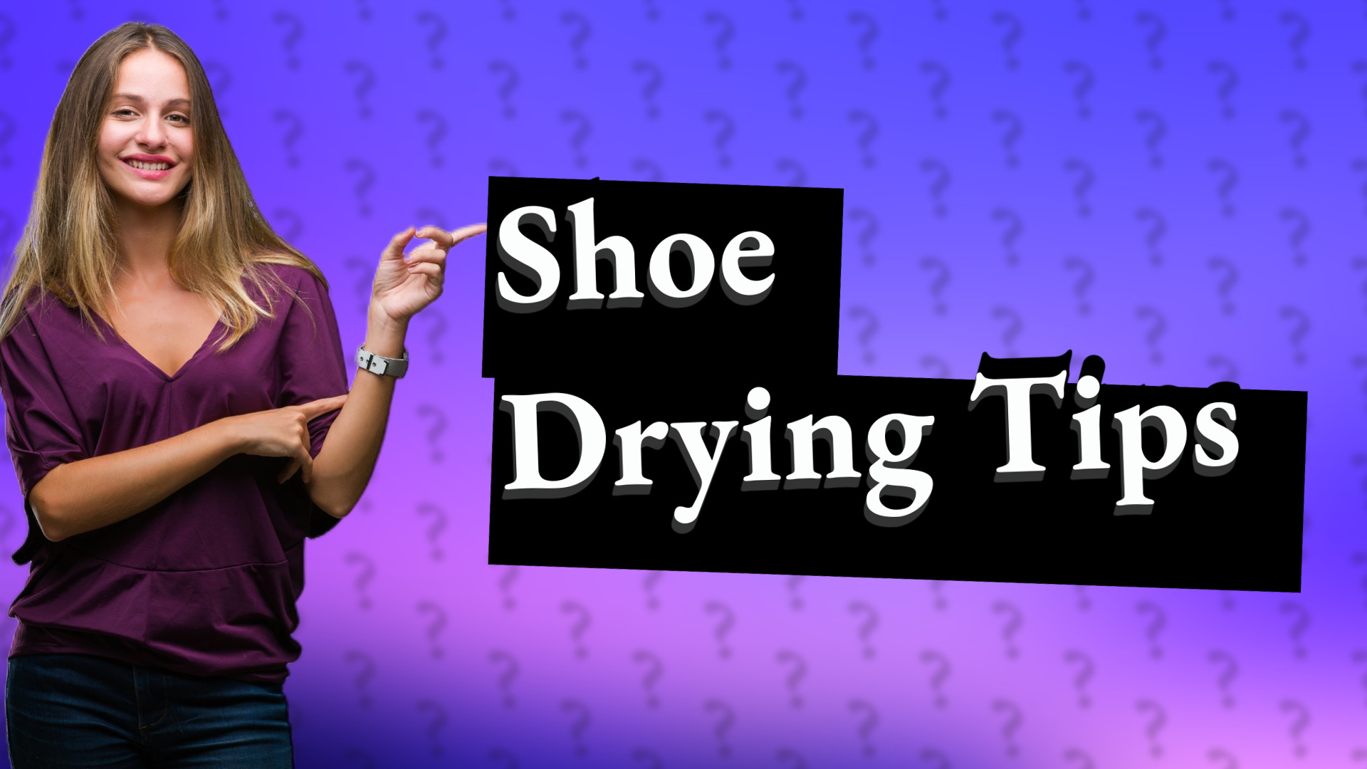 Shoe Drying Tips