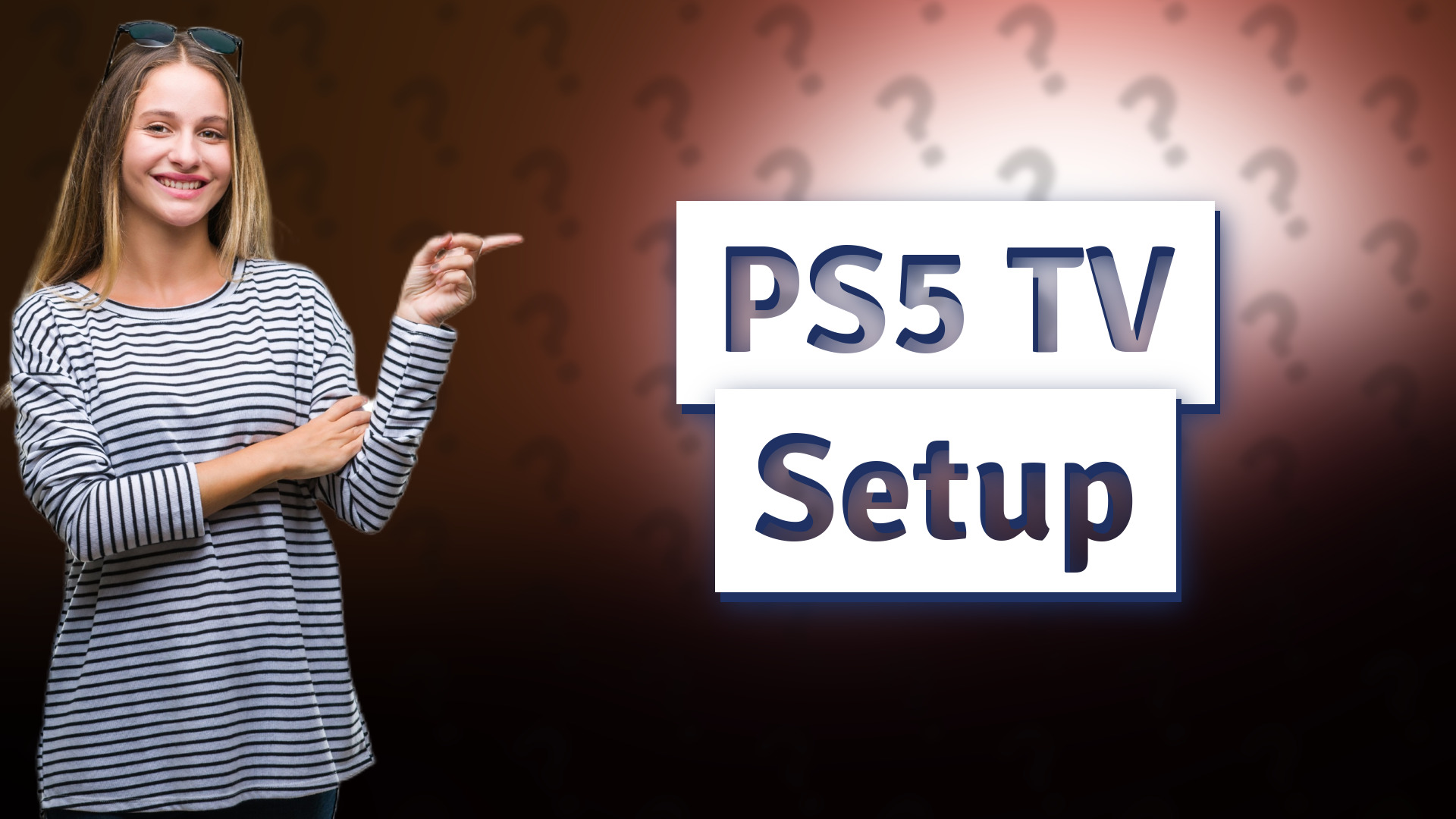 PS5 TV Setup