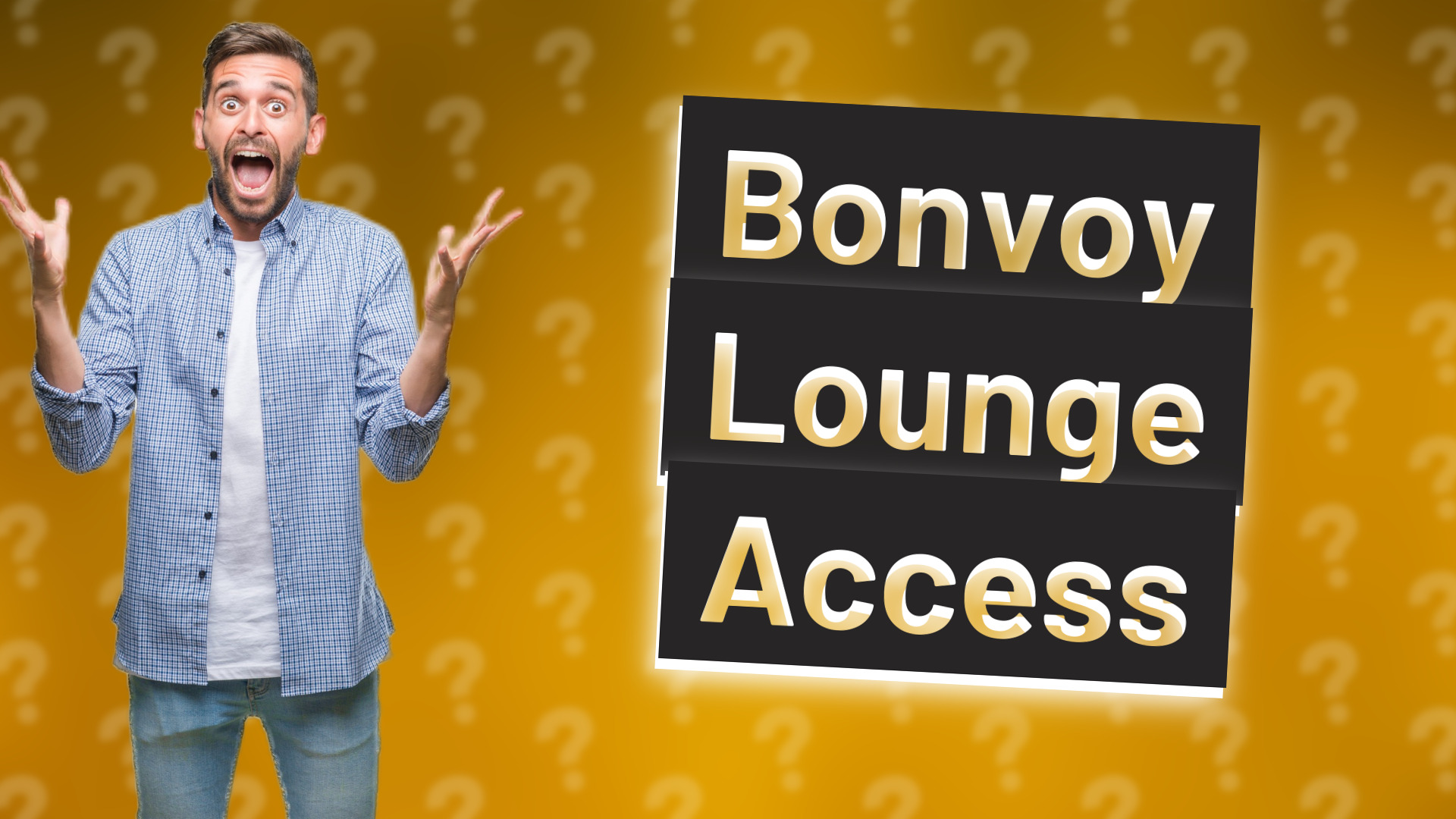 Bonvoy Lounge Access