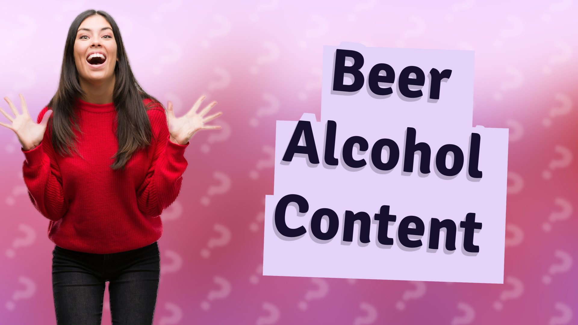 Beer Alcohol Content