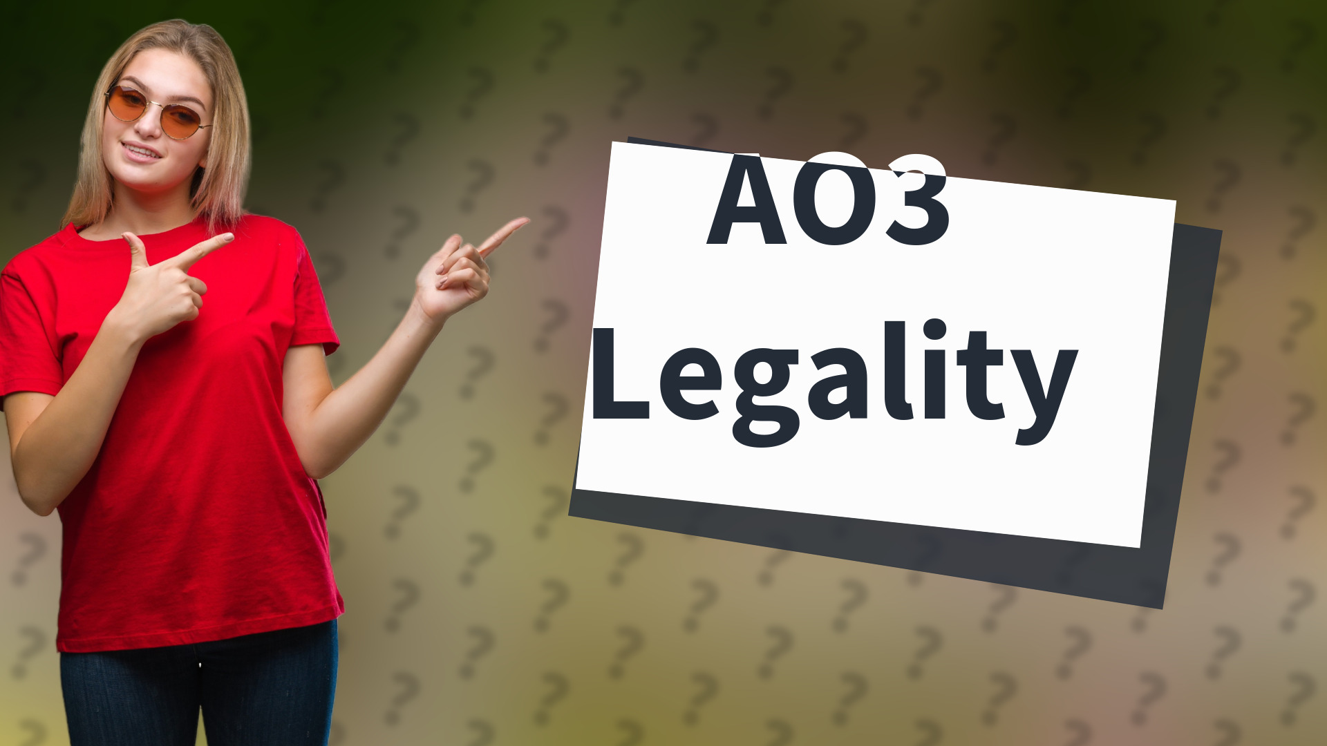AO3 Legality