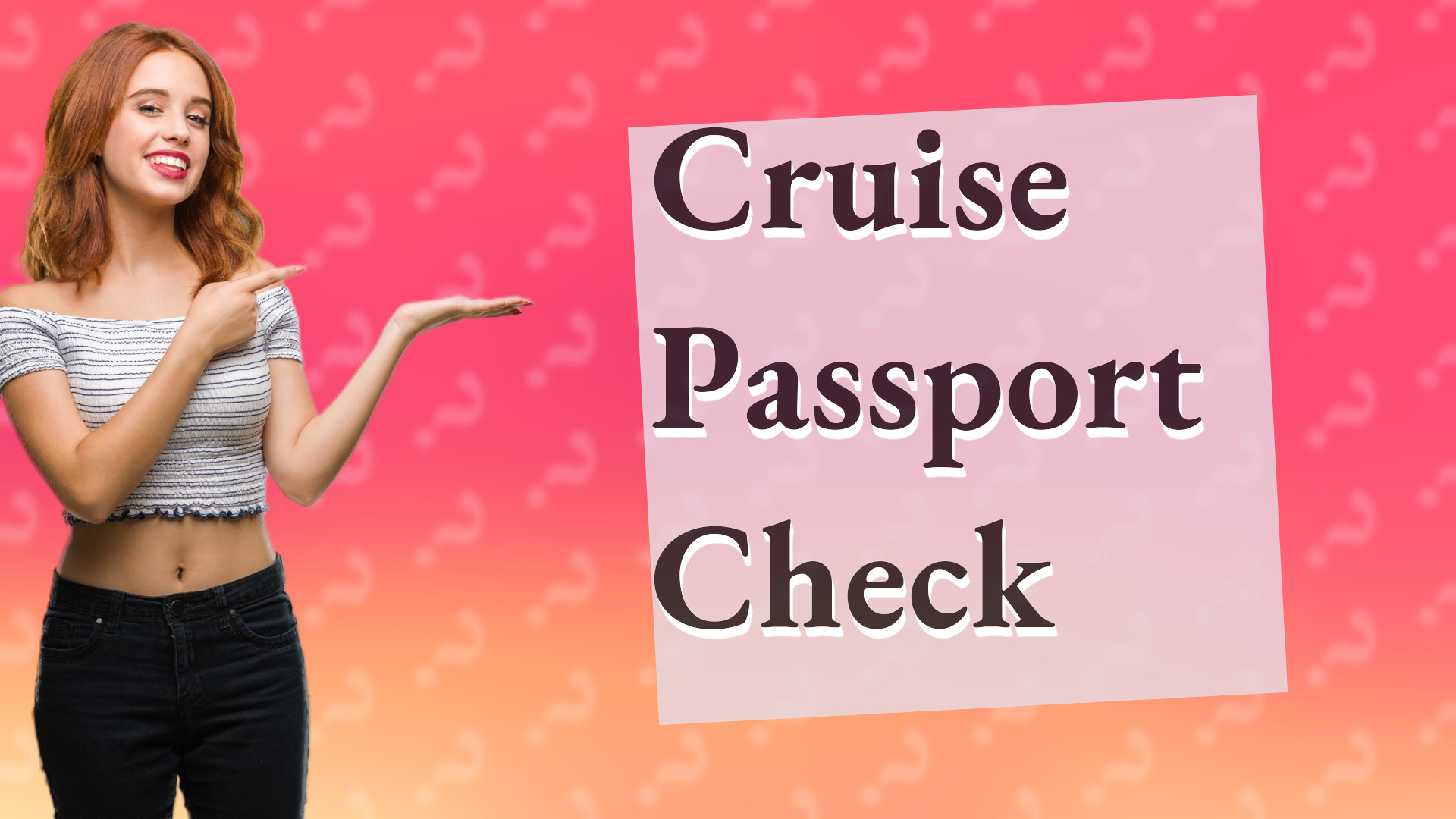 Cruise Passport Check