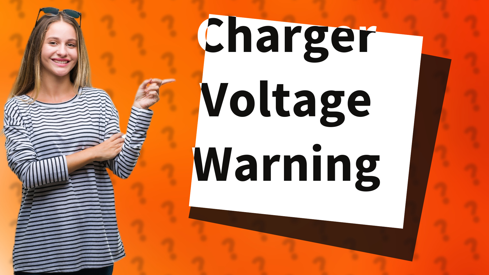Charger Voltage Warning