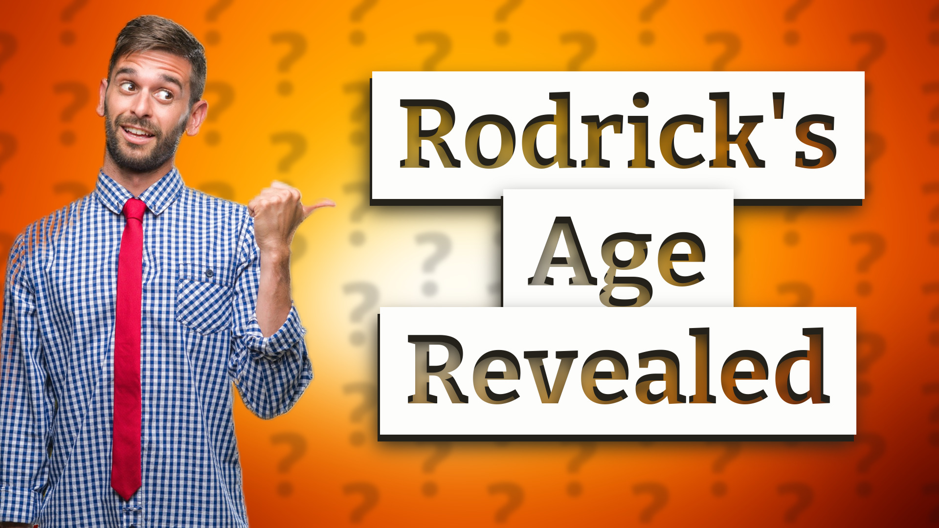 Rodrick's Age Revealed
