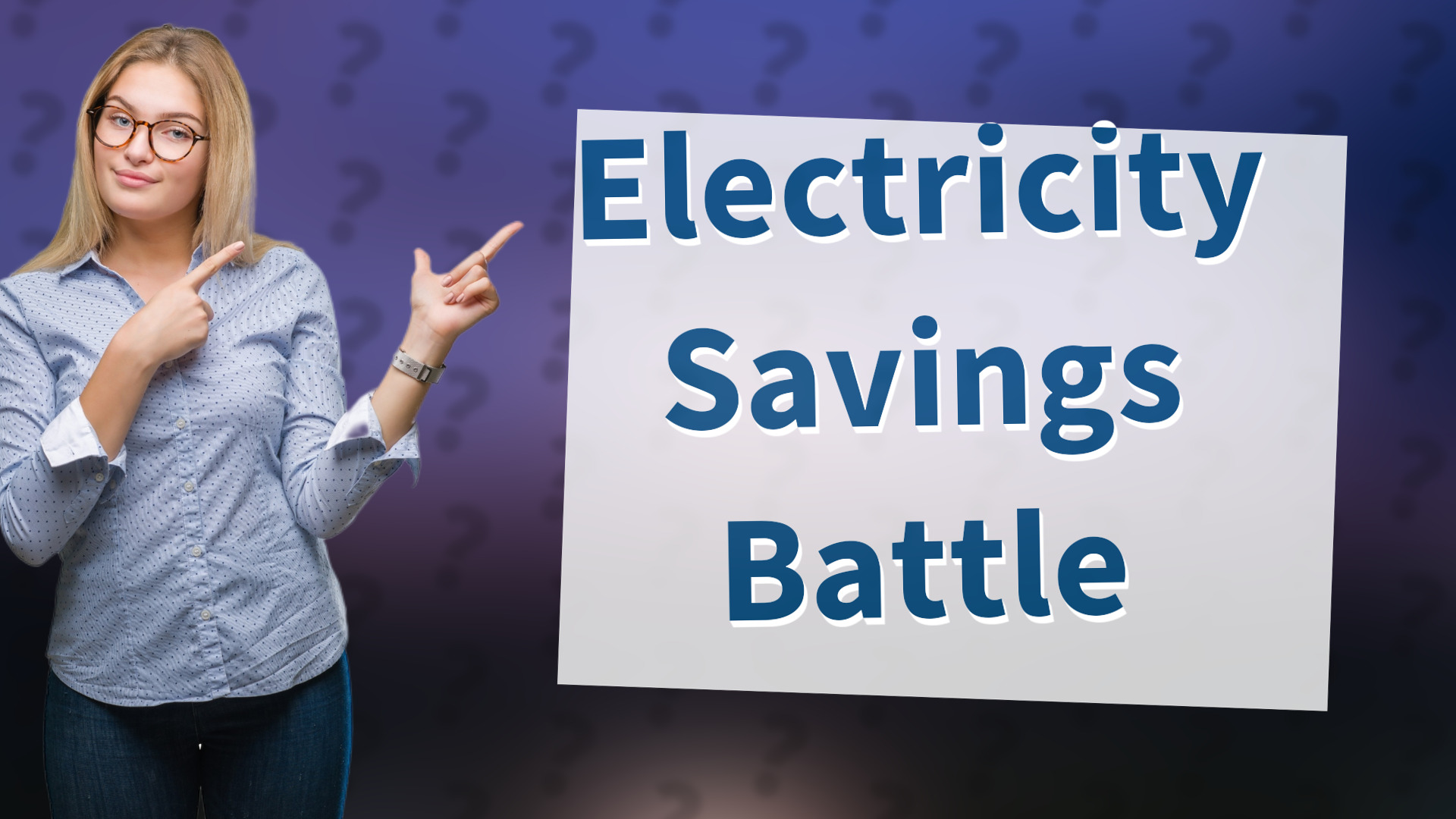 Electricity Savings Battle
