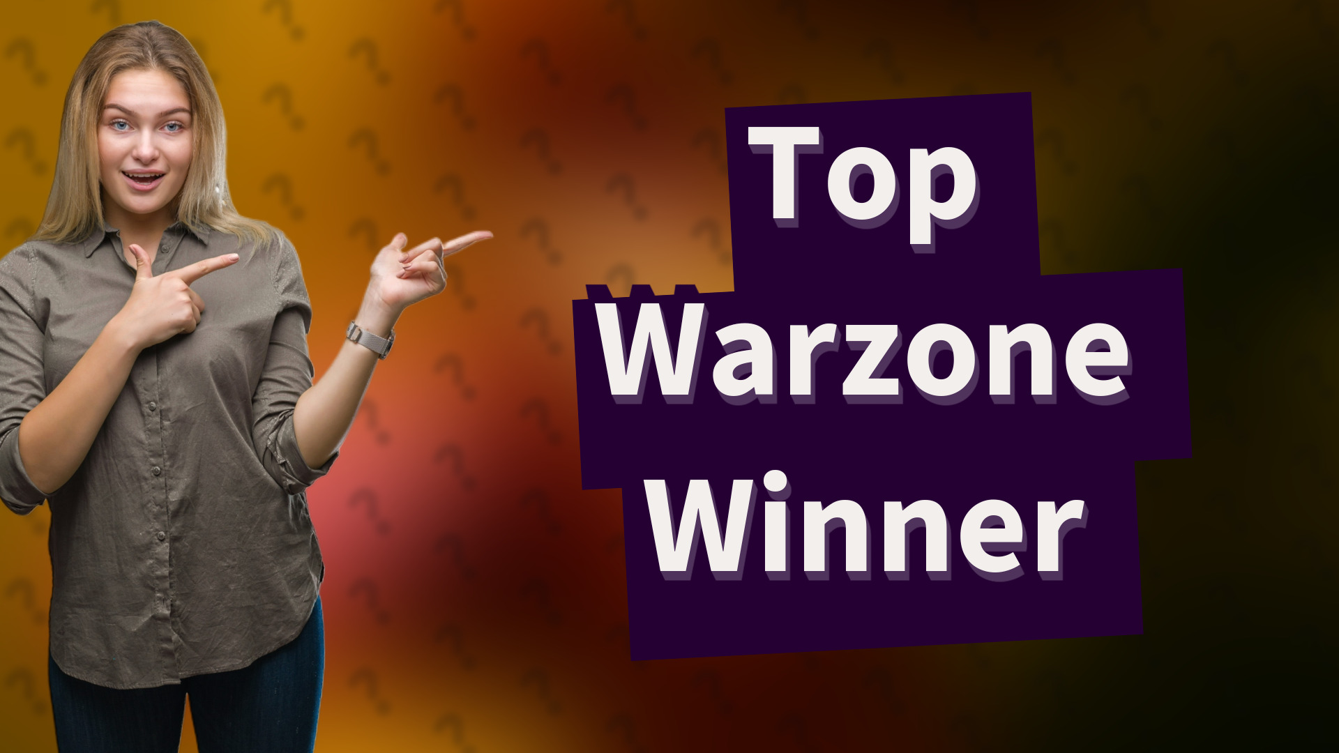 Top Warzone Winner