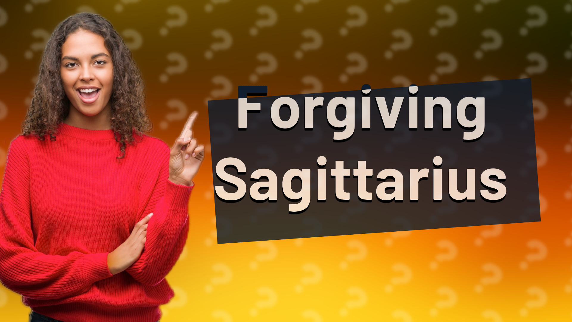 Forgiving Sagittarius