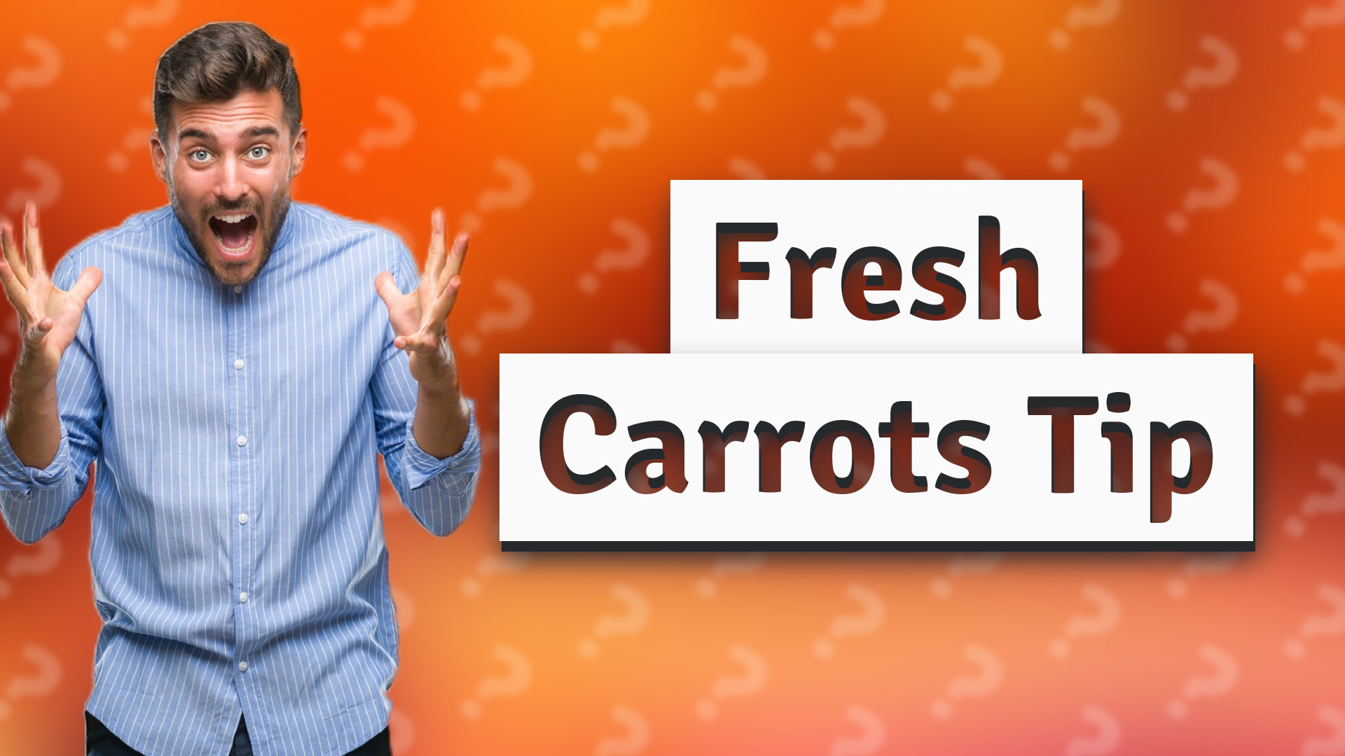 Fresh Carrots Tip