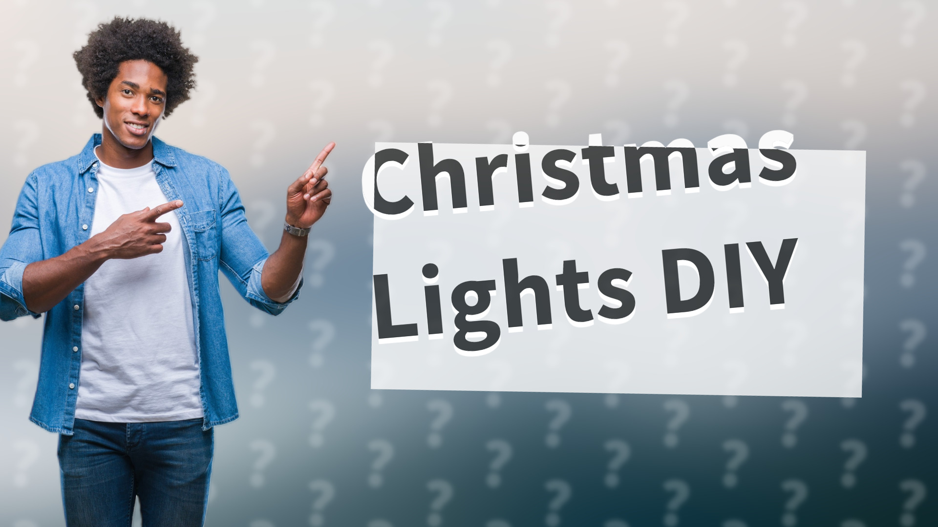 Christmas Lights DIY