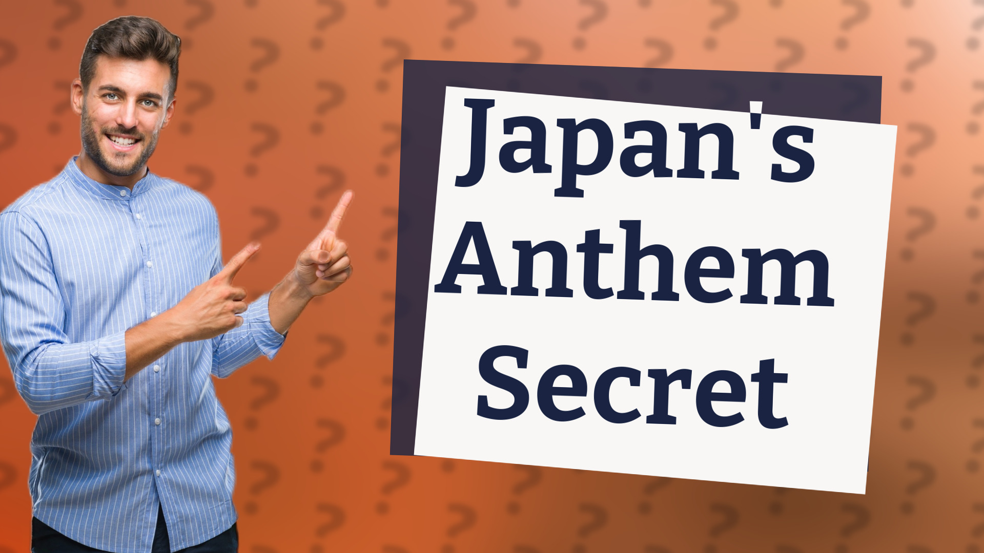 Japan's Anthem Secret