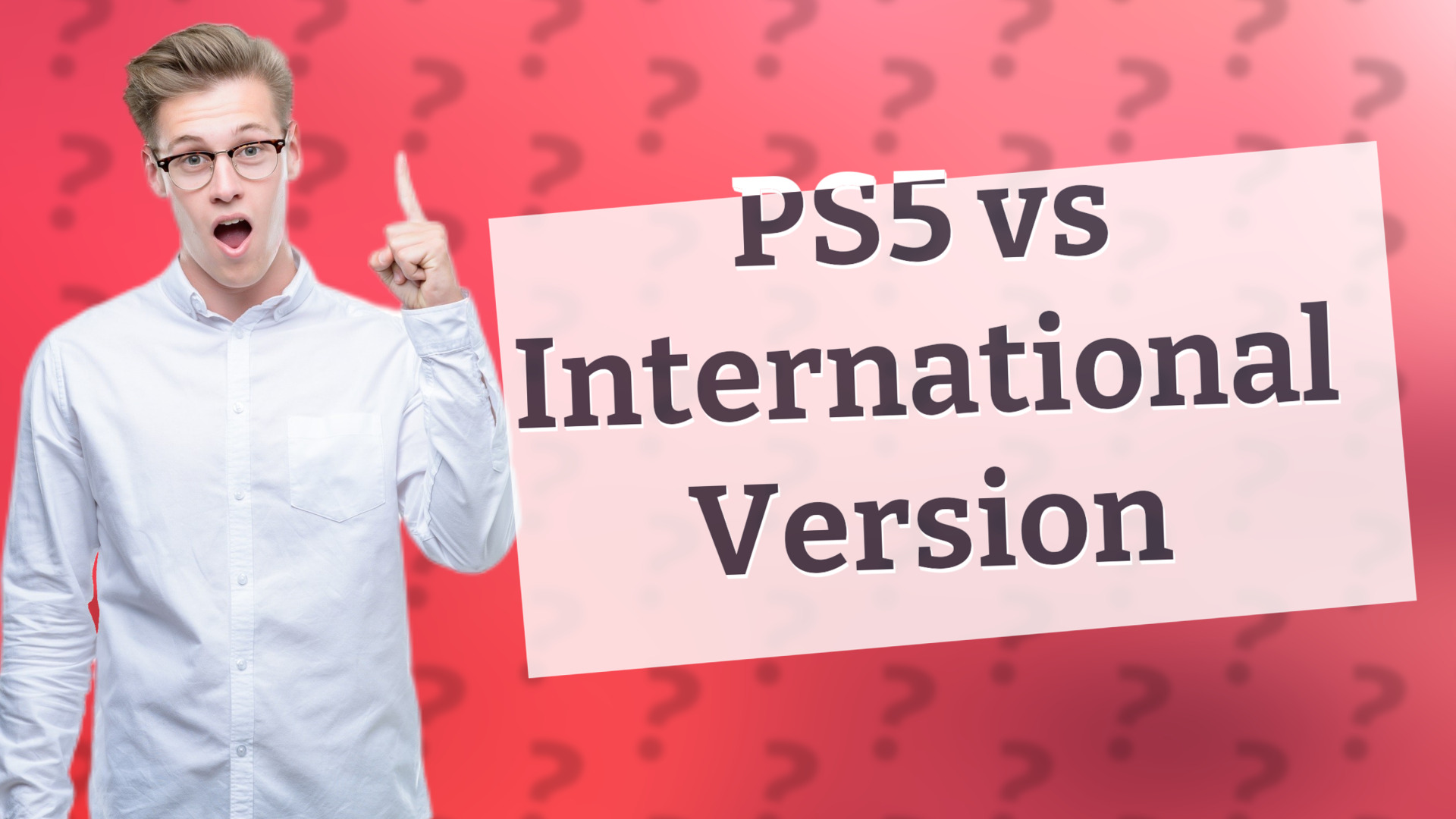 PS5 vs International Version