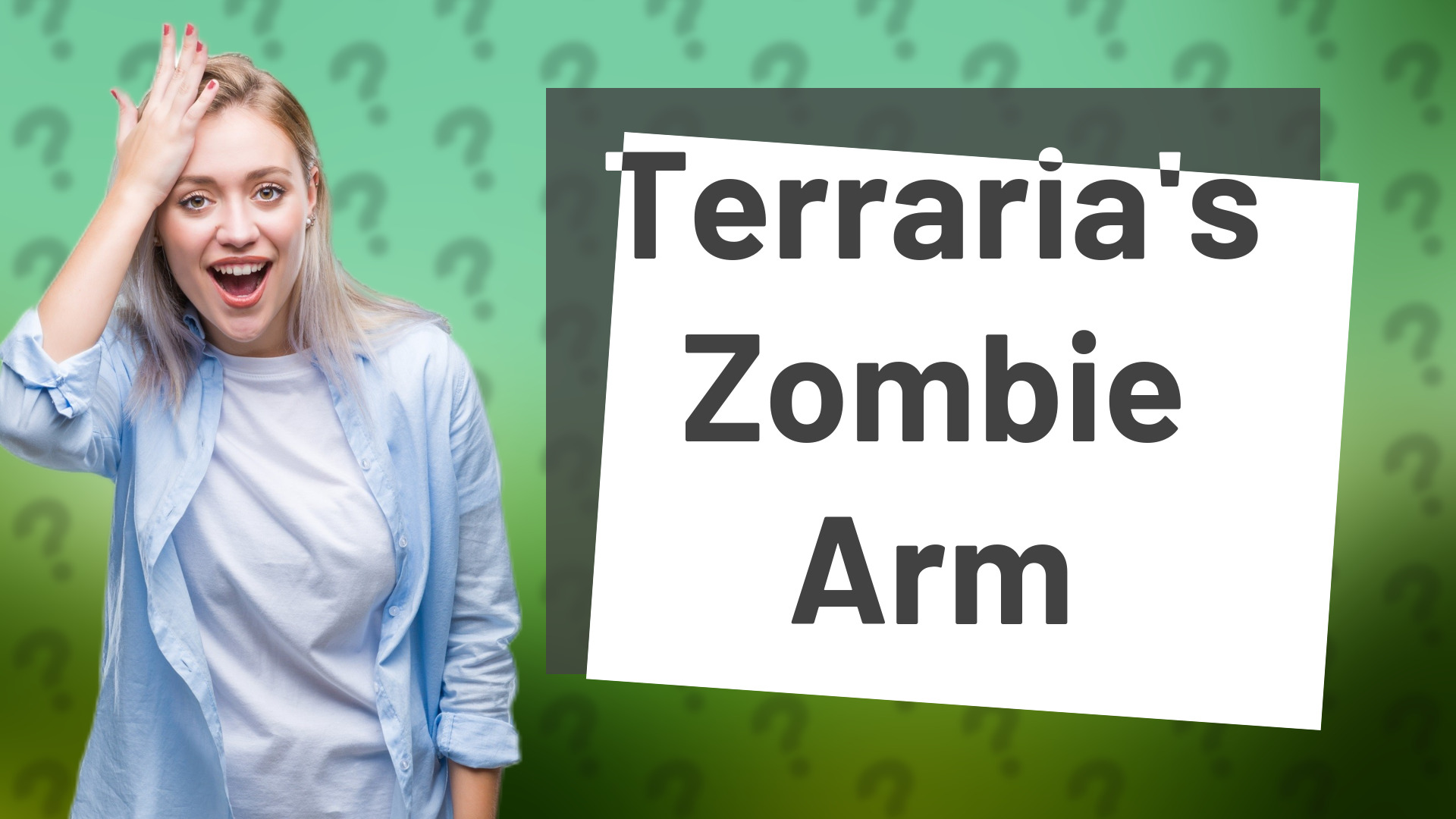 Terraria's Zombie Arm