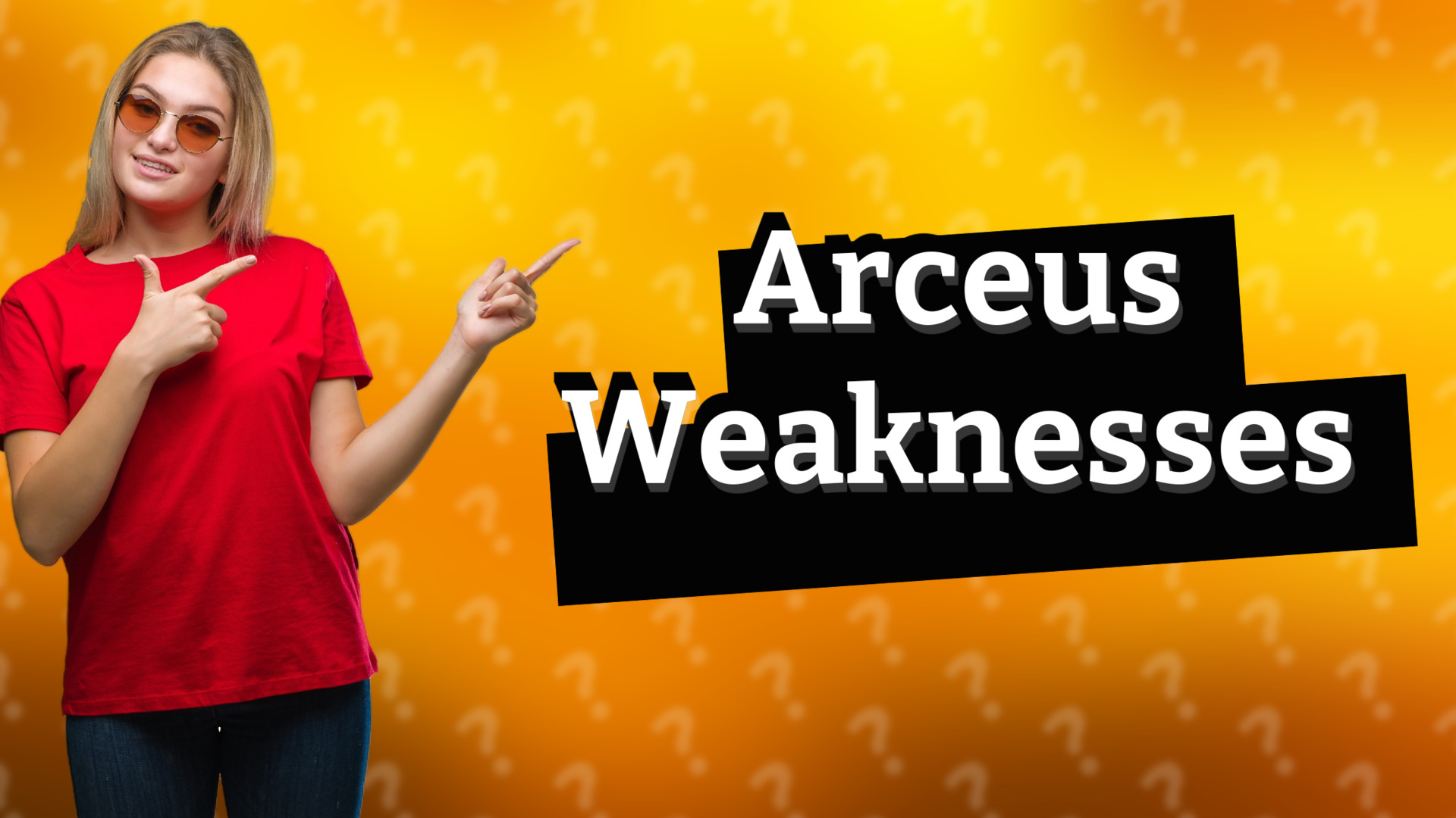 Arceus Weaknesses