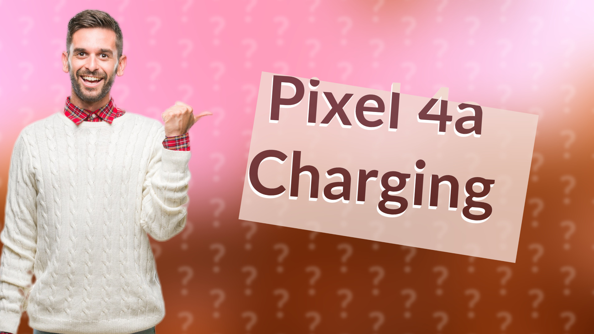 Pixel 4a Charging