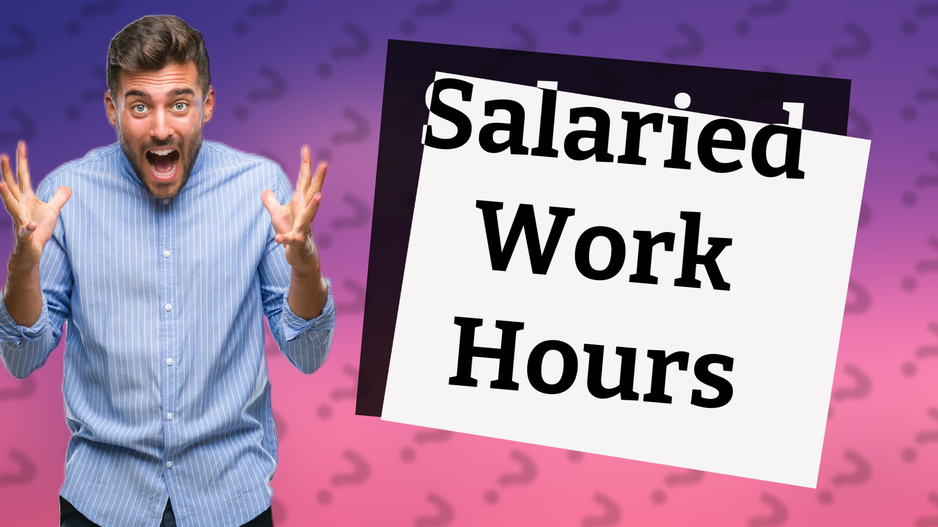 Salaried Work Hours