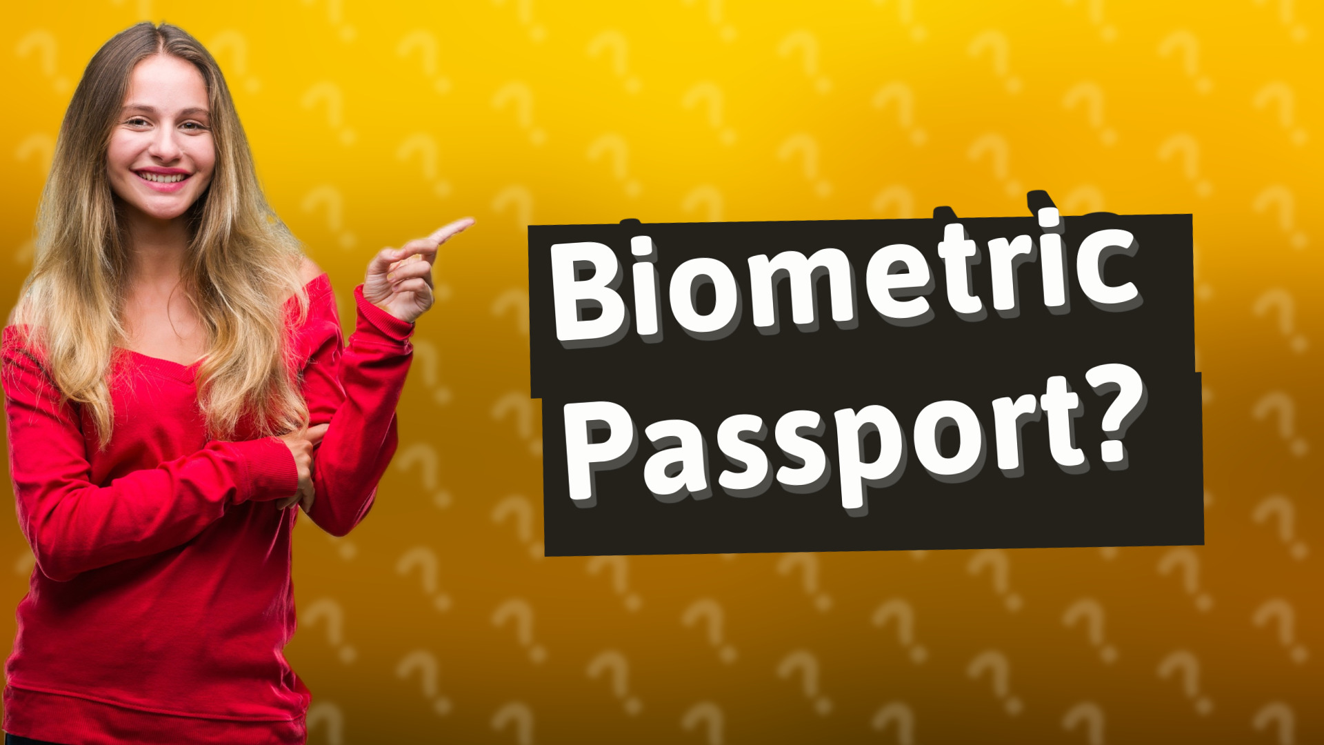 Biometric Passport?