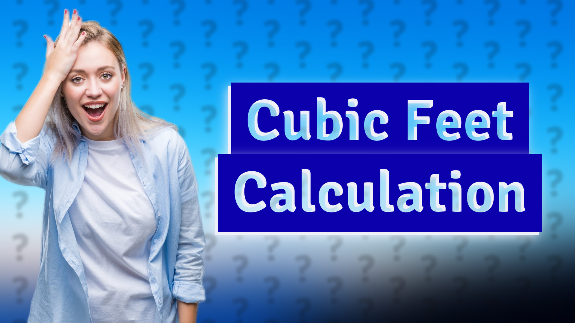 Cubic Feet Calculation