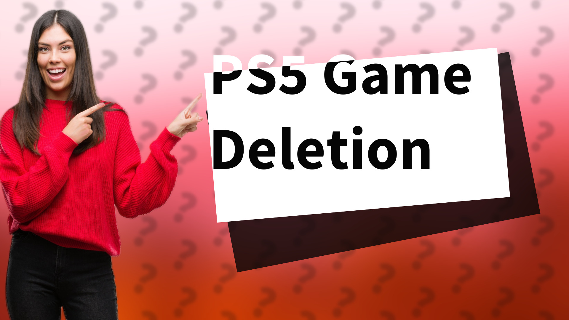 PS5 Game Deletion
