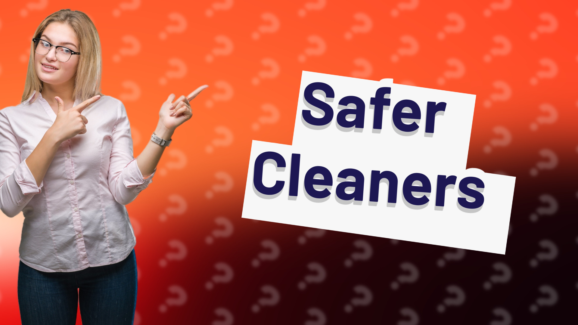 Safer Cleaners