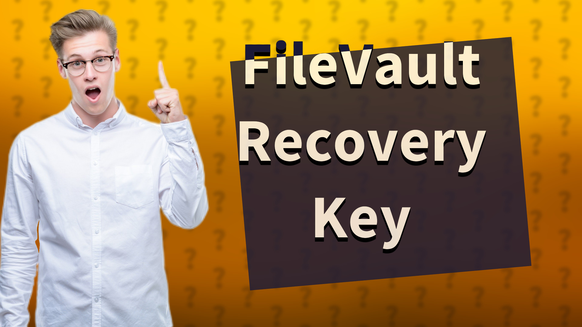 FileVault Recovery Key