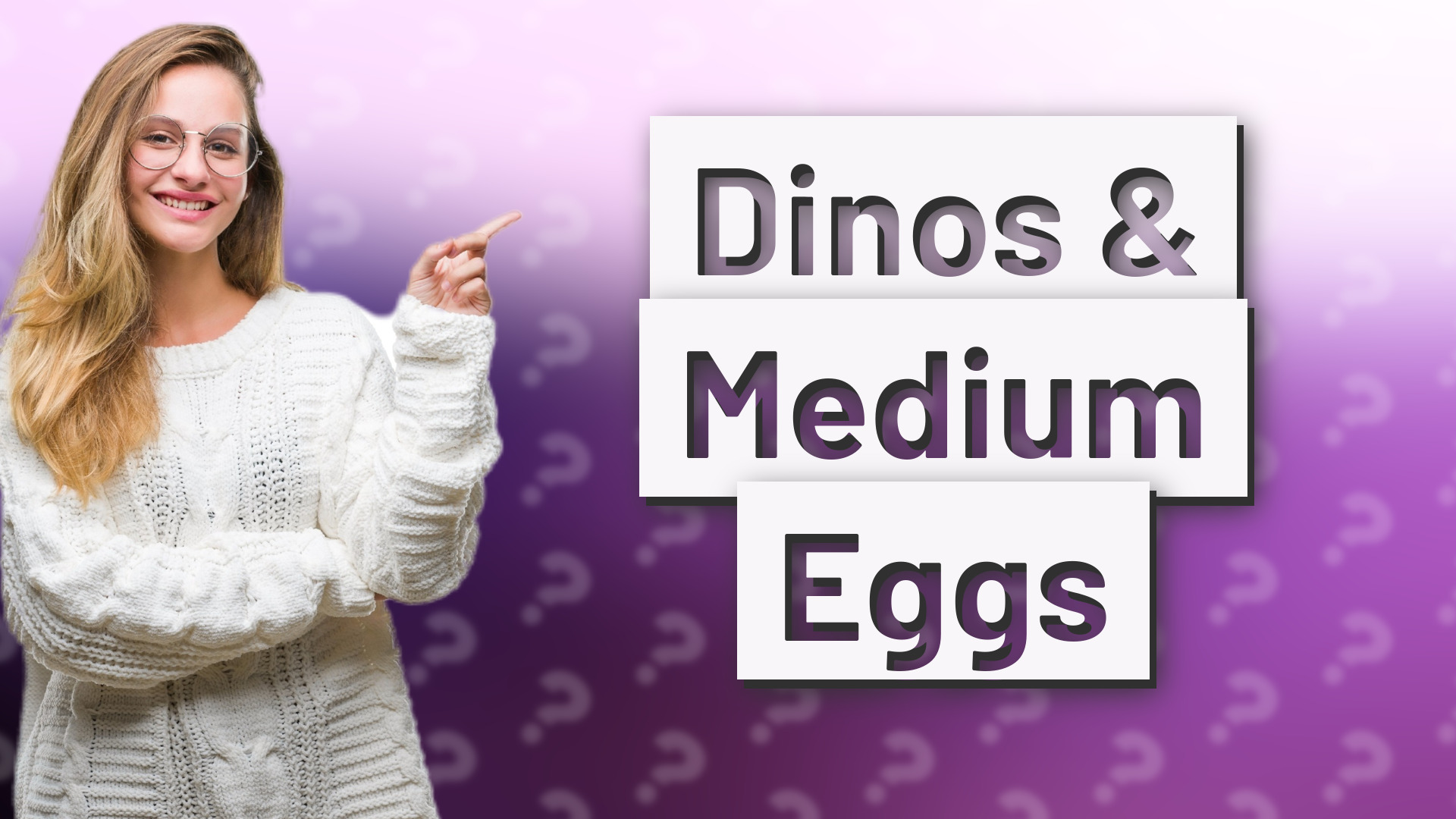 Dinos & Medium Eggs