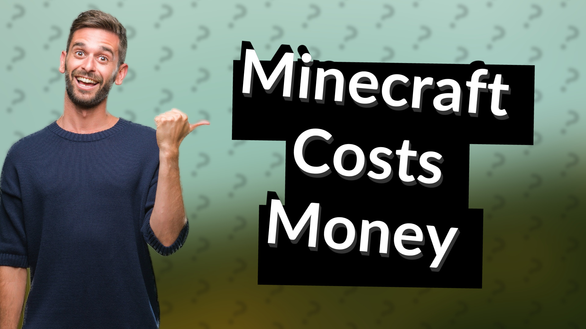 Minecraft Costs Money