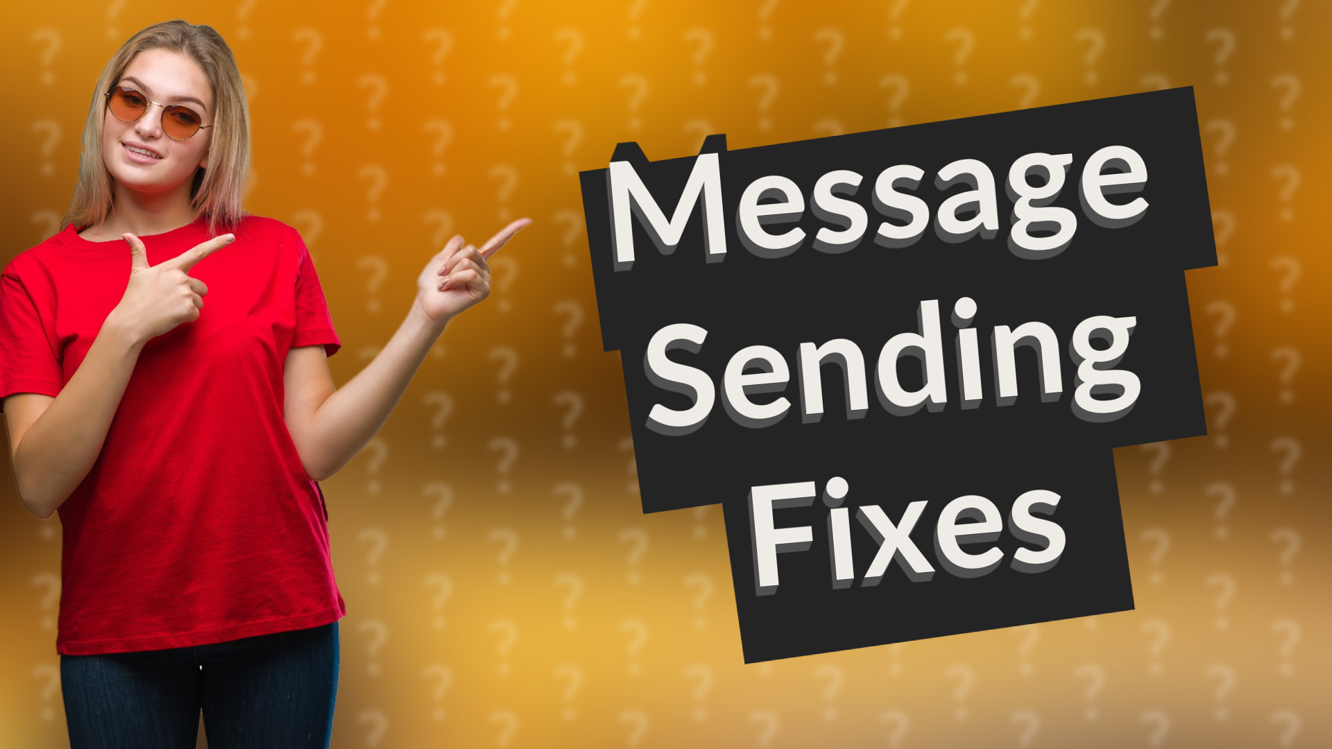 Message Sending Fixes