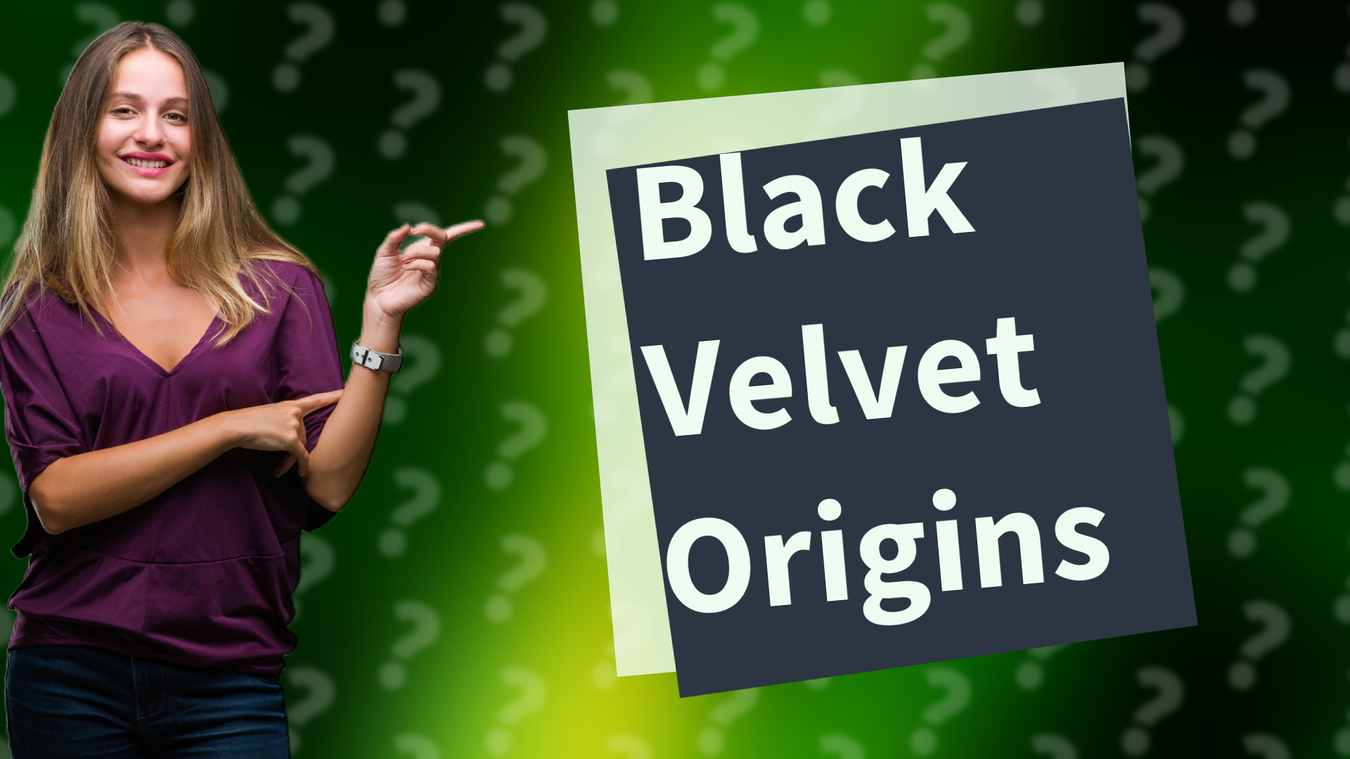 Black Velvet Origins