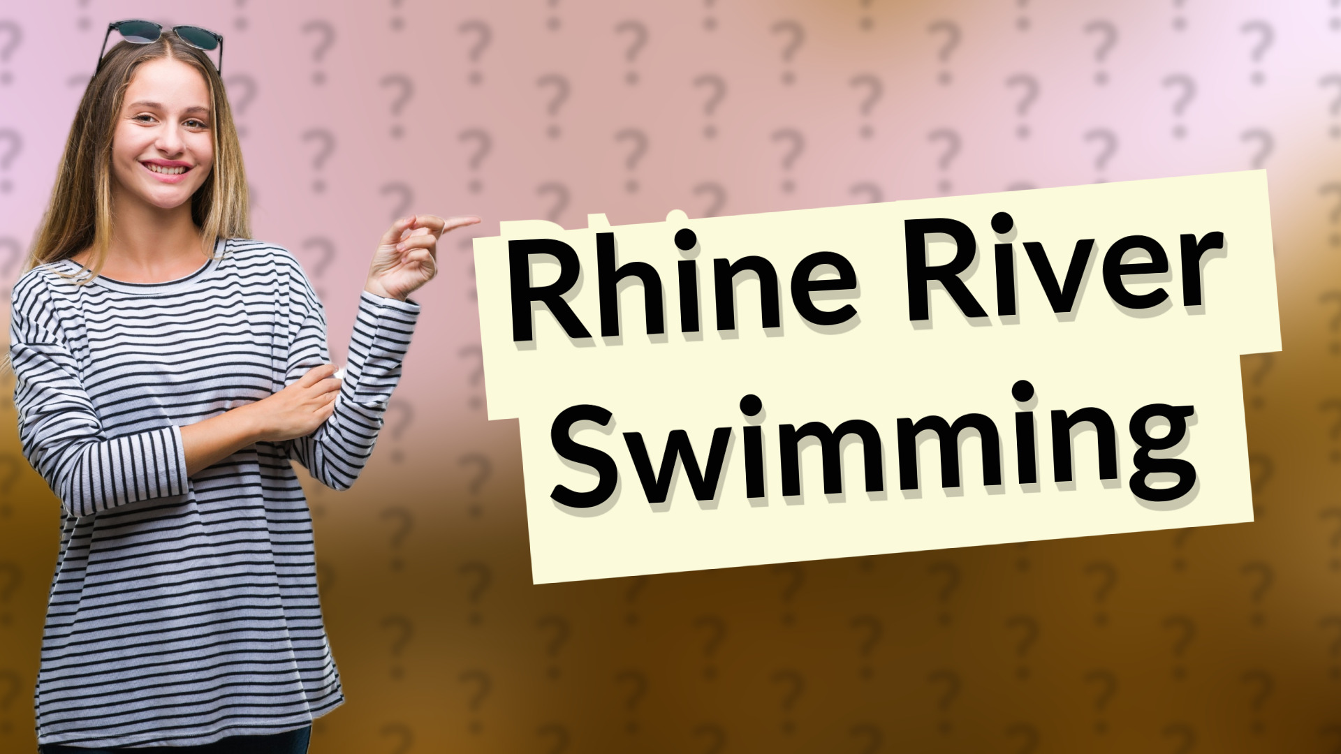 Rhine River Swimming