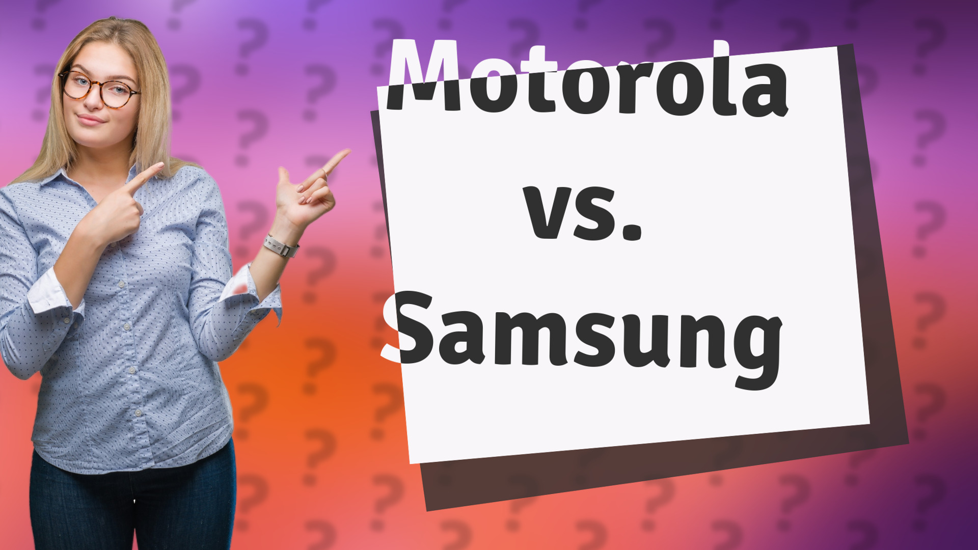 Motorola vs. Samsung