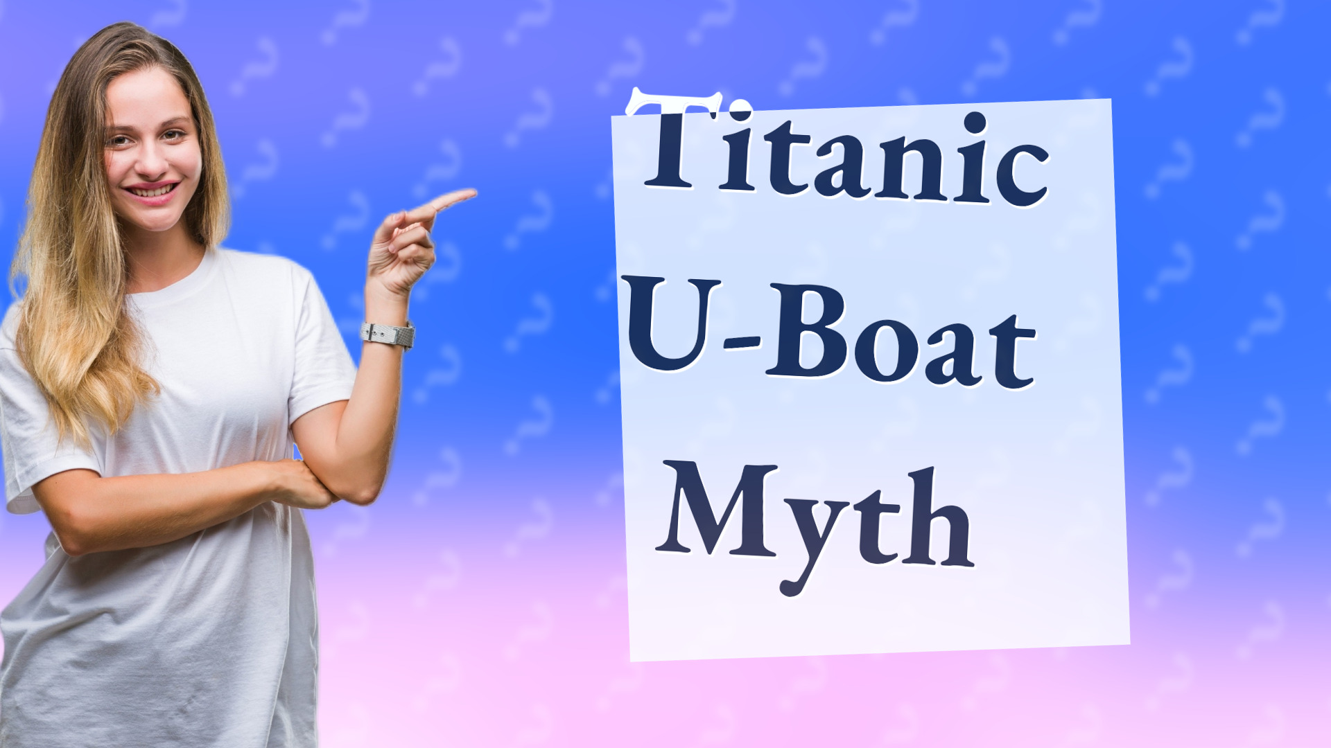 Titanic U-Boat Myth