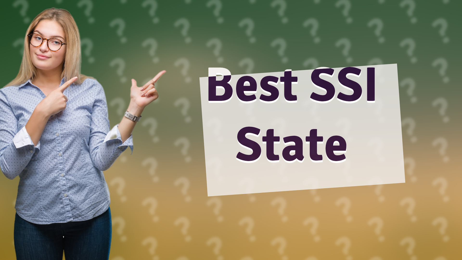 Best SSI State