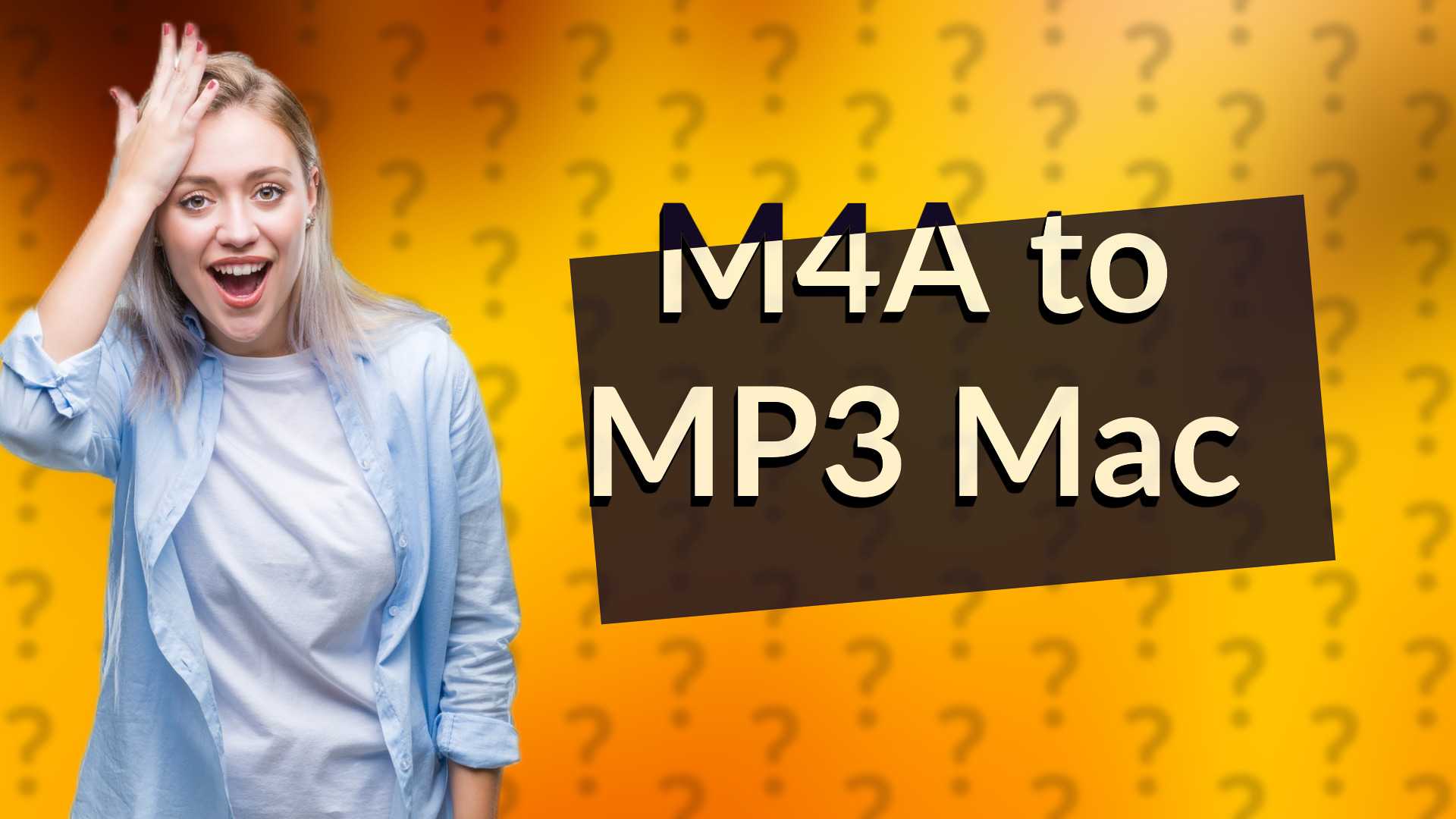 M4A to MP3 Mac