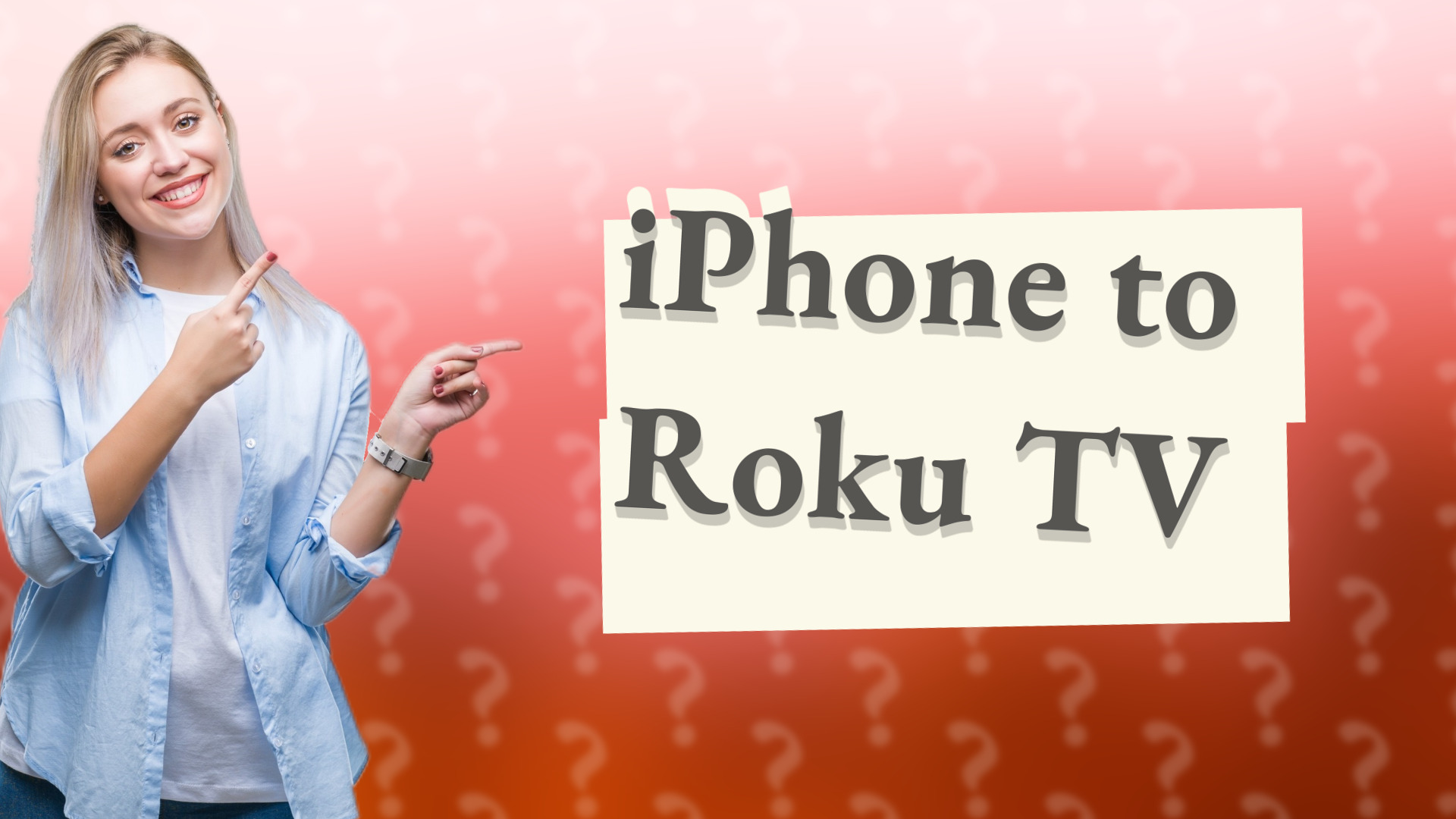 iPhone to Roku TV