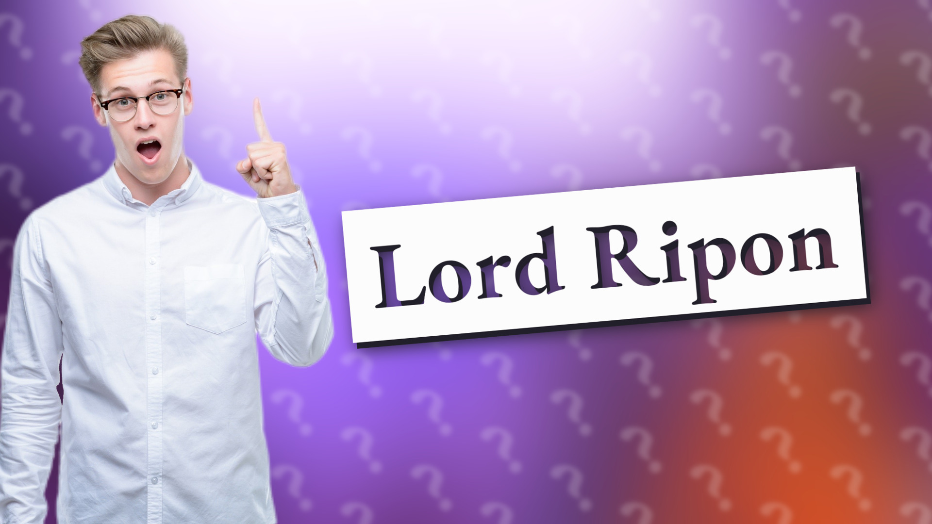 Lord Ripon