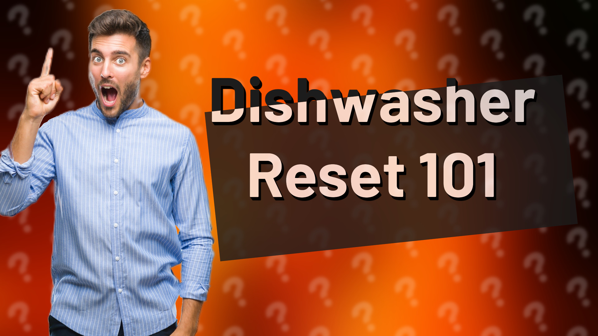 Dishwasher Reset 101