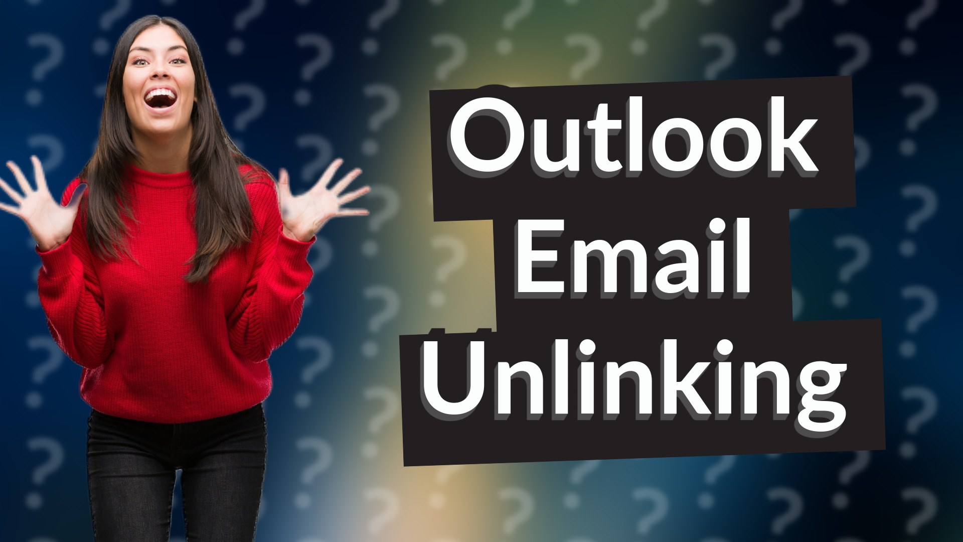 Outlook Email Unlinking