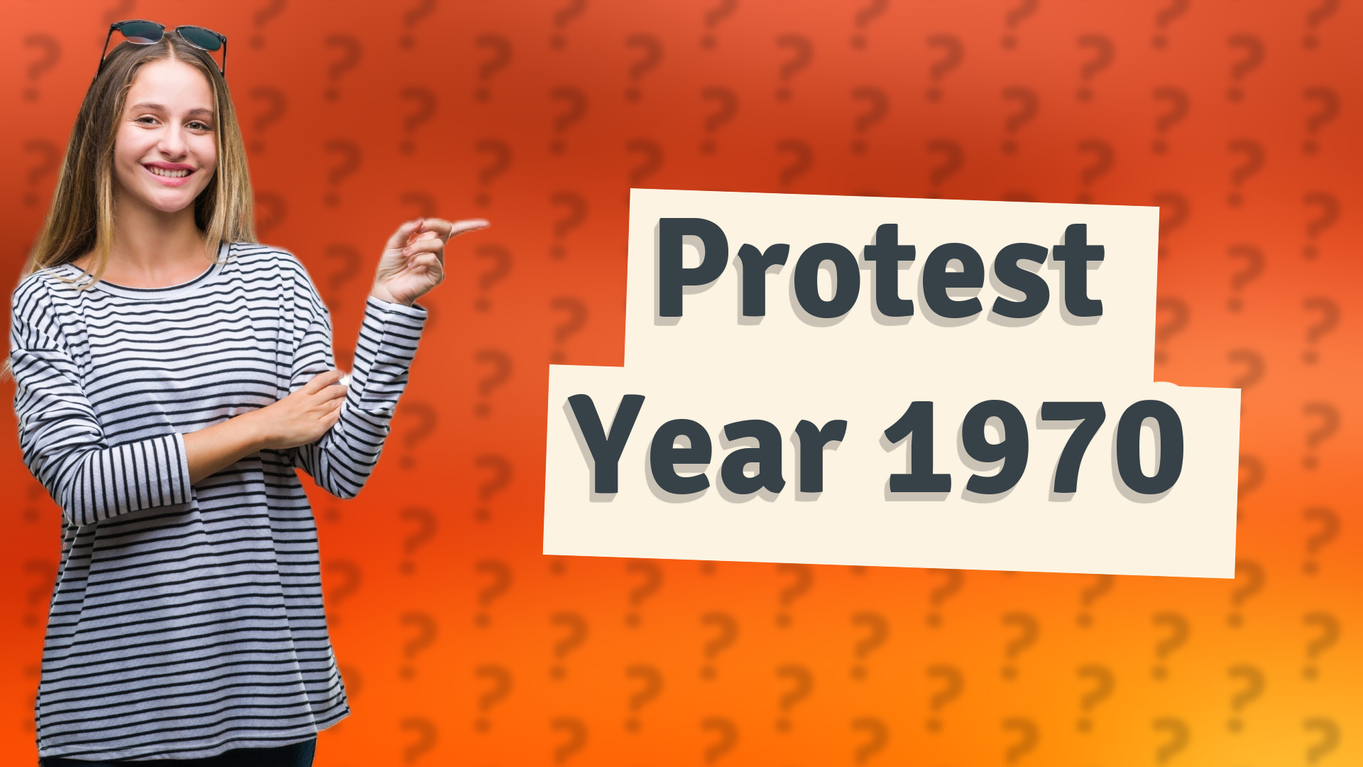 Protest Year 1970