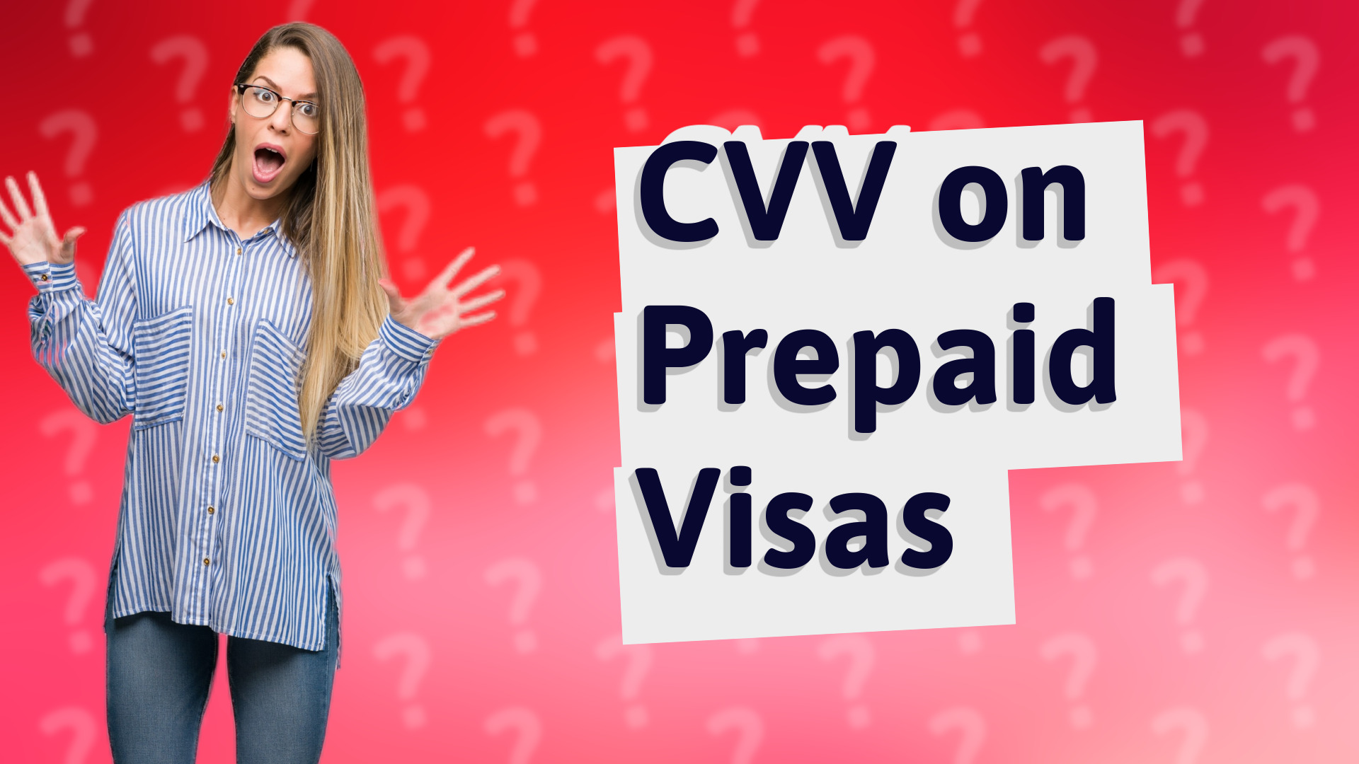 CVV on Prepaid Visas