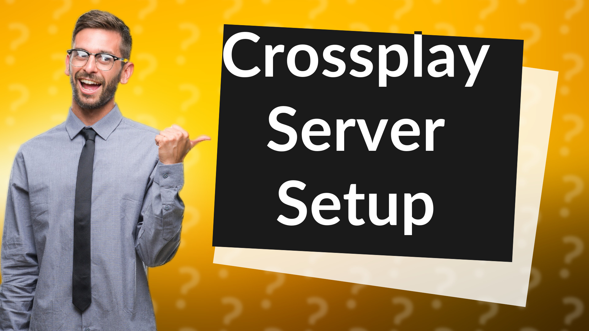 Crossplay Server Setup