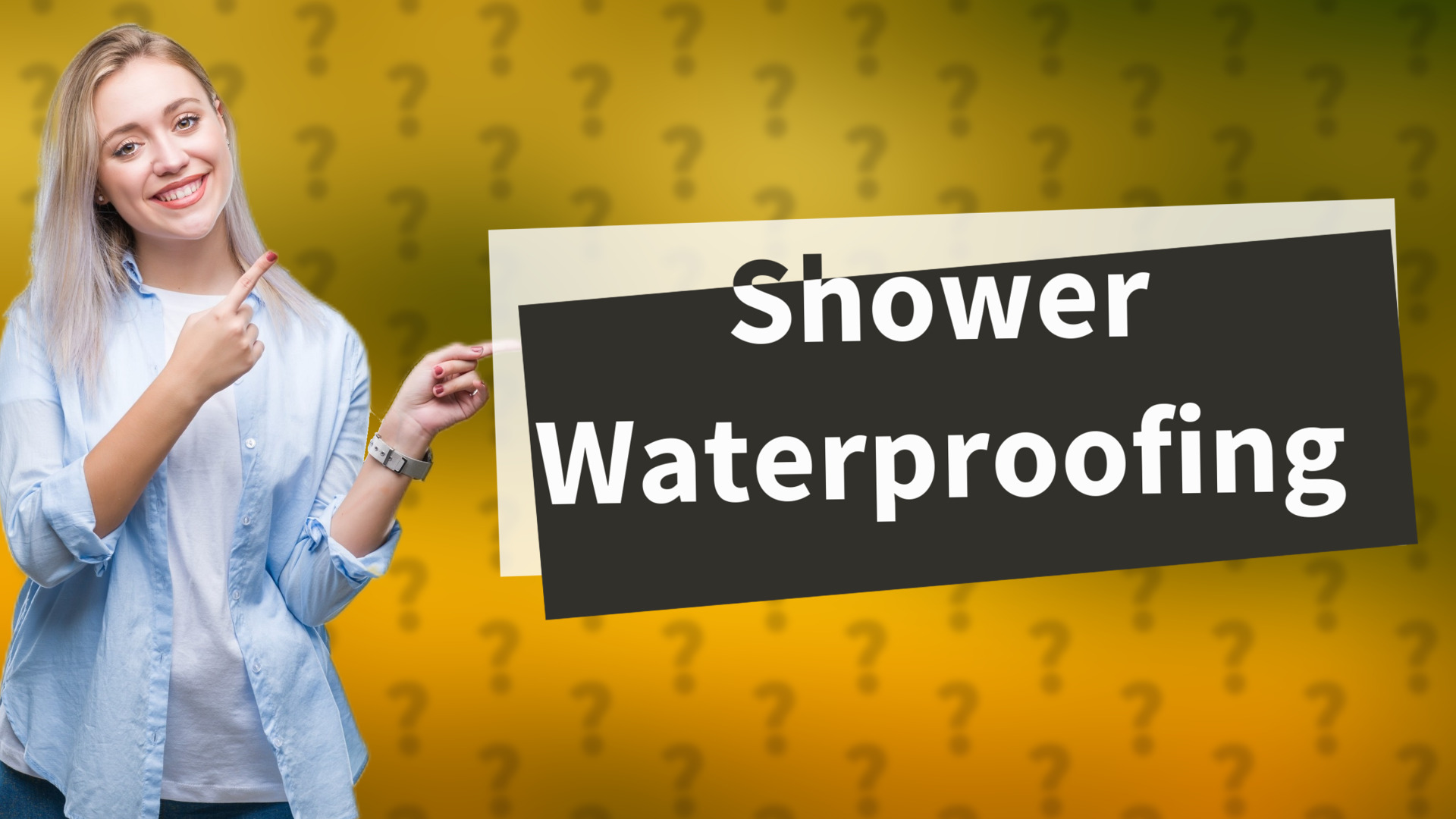 Shower Waterproofing