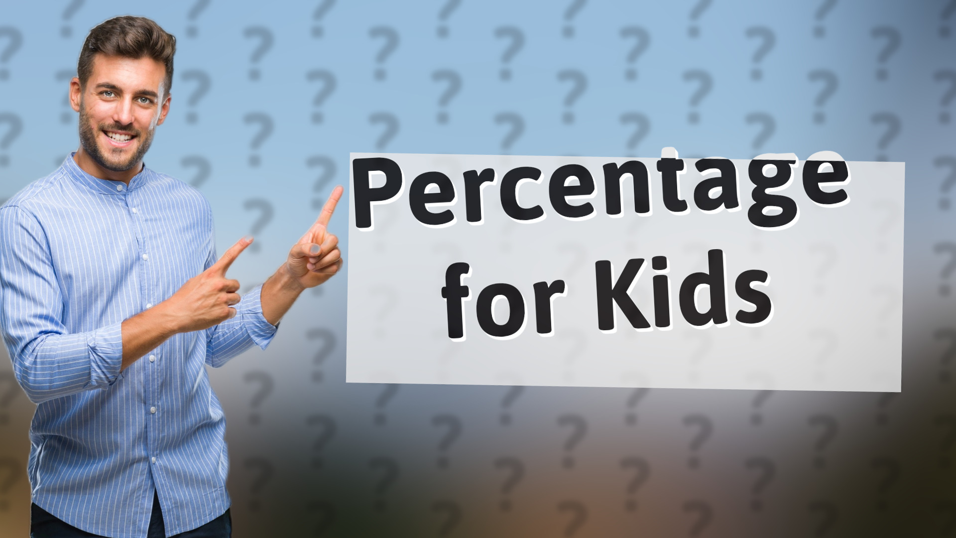 Percentage for Kids