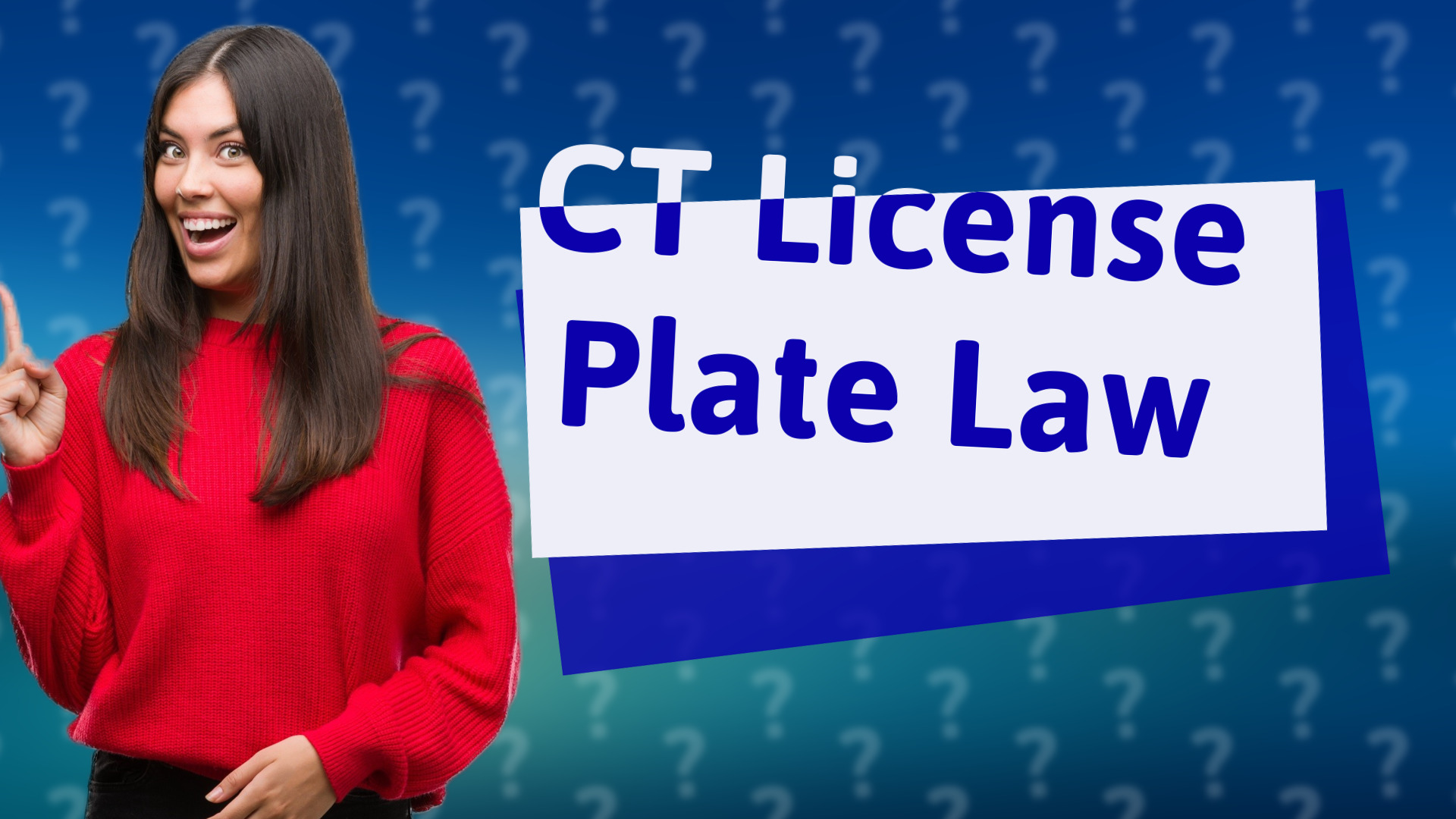 CT License Plate Law