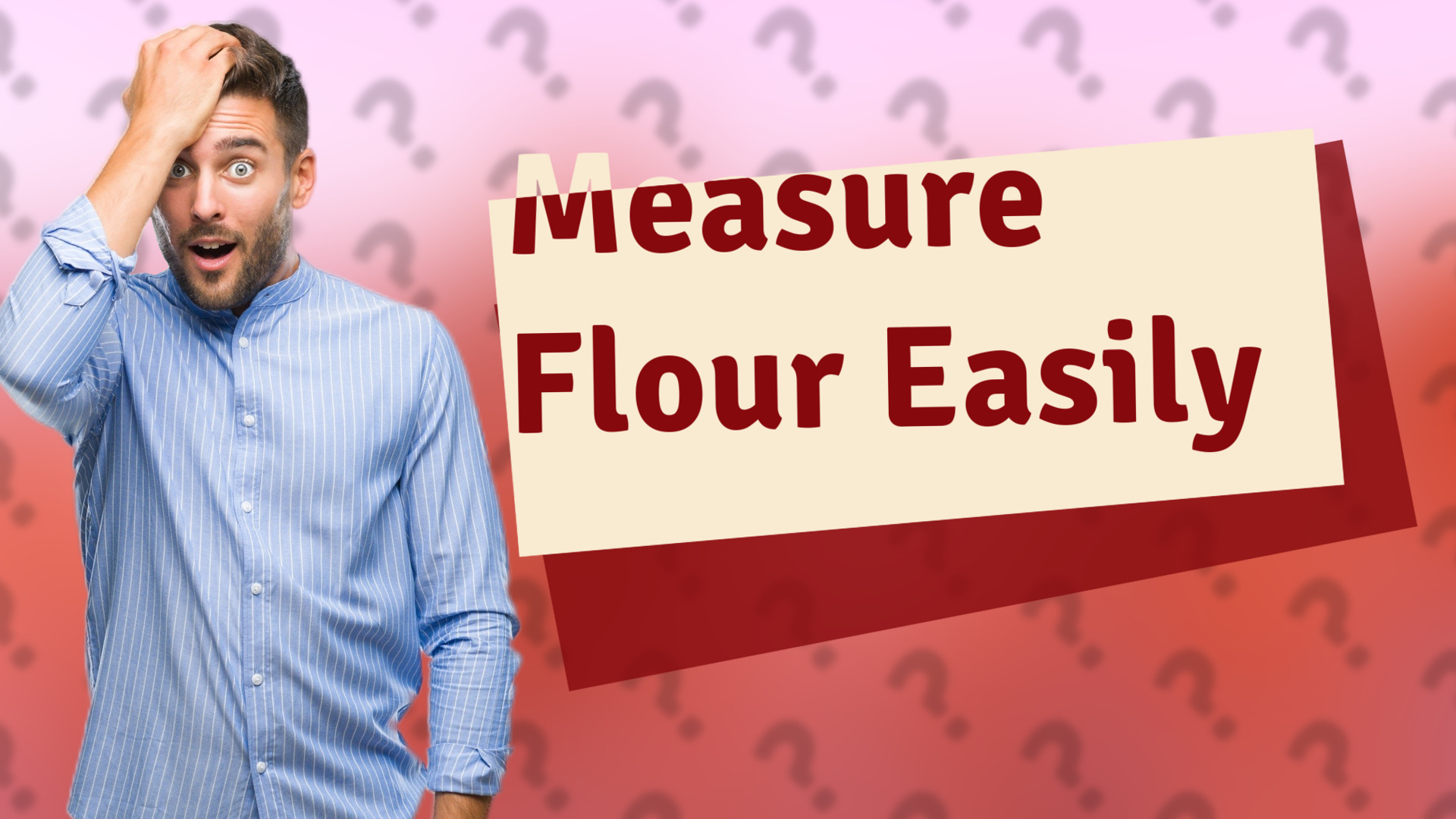 Measure Flour Easily