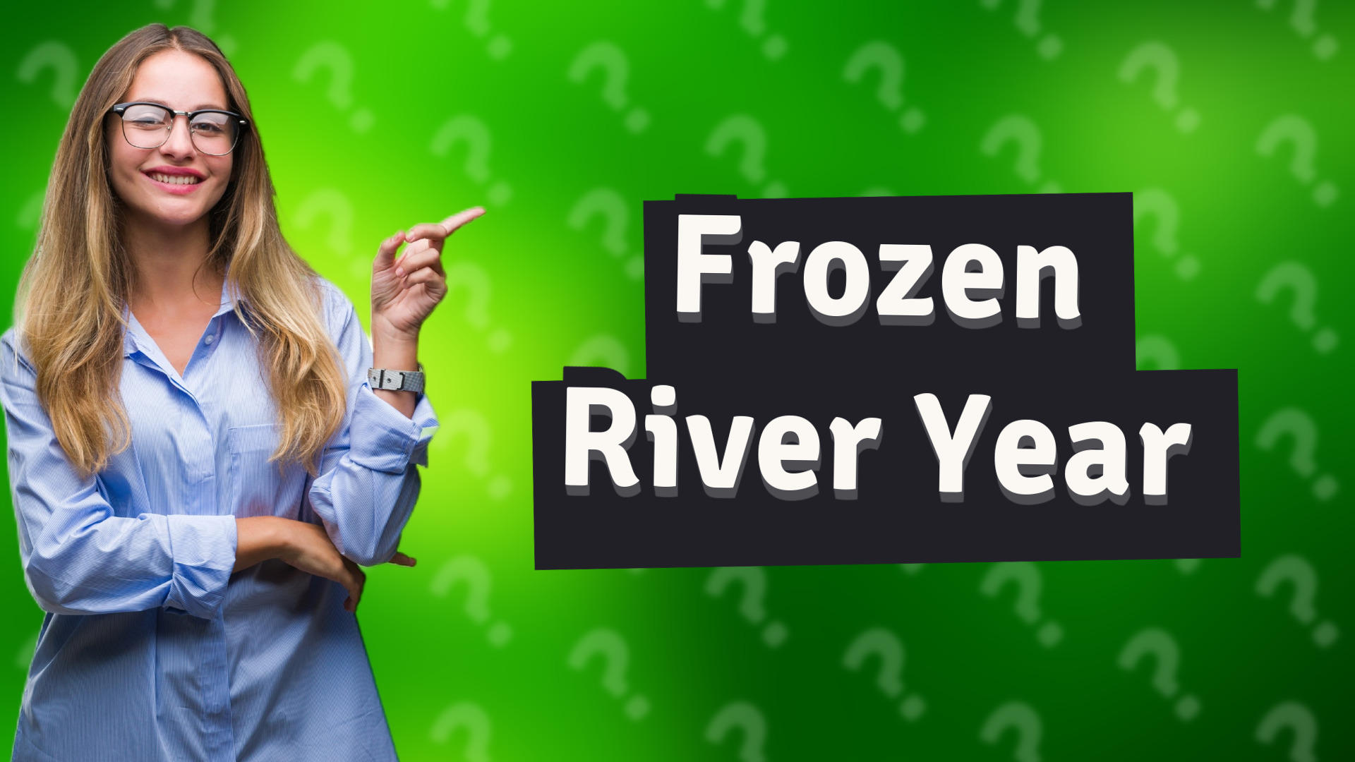 Frozen River Year