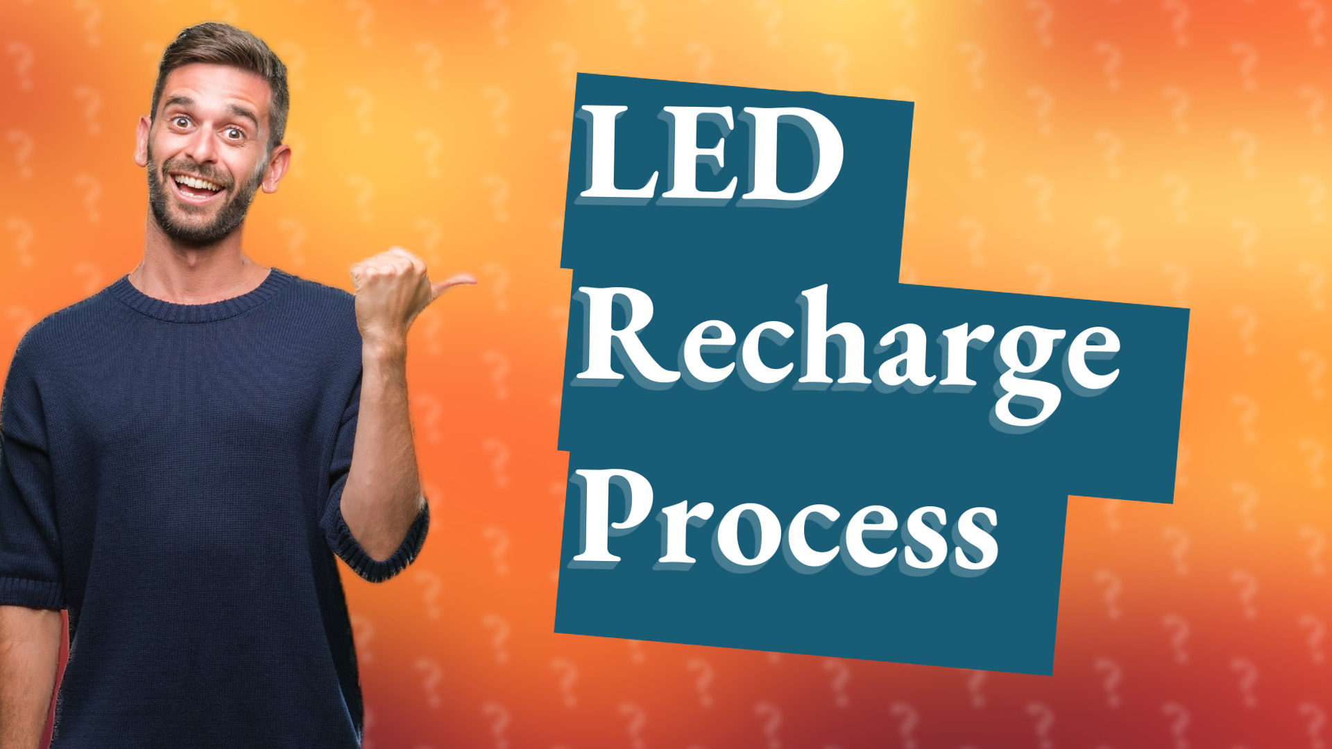 LED Recharge Process
